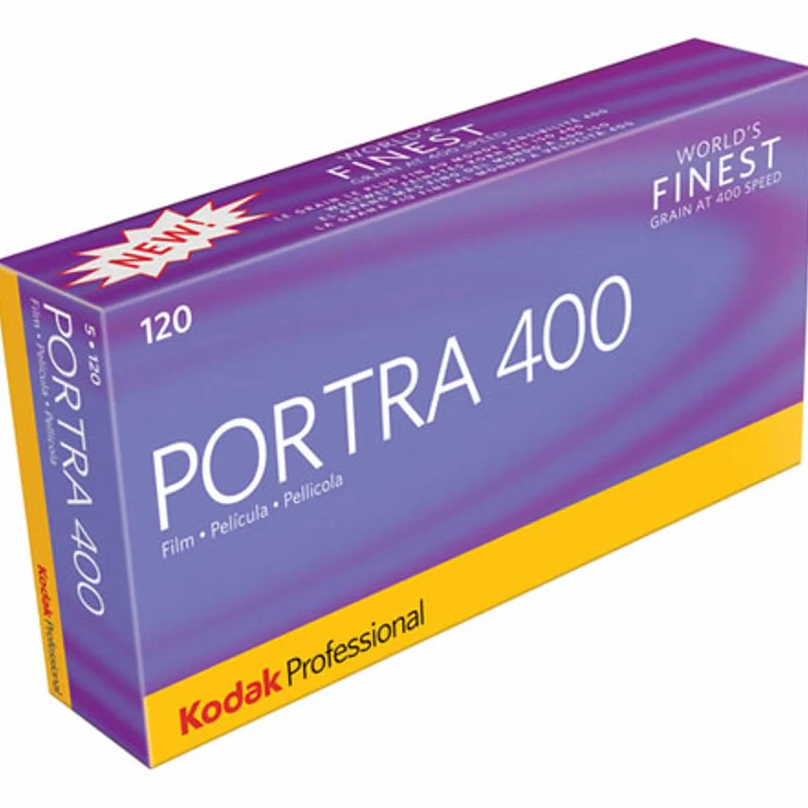 Kodak 8331506 Portra, Pellicola-Film, 400, 120 Rullino, 5 Pezzi