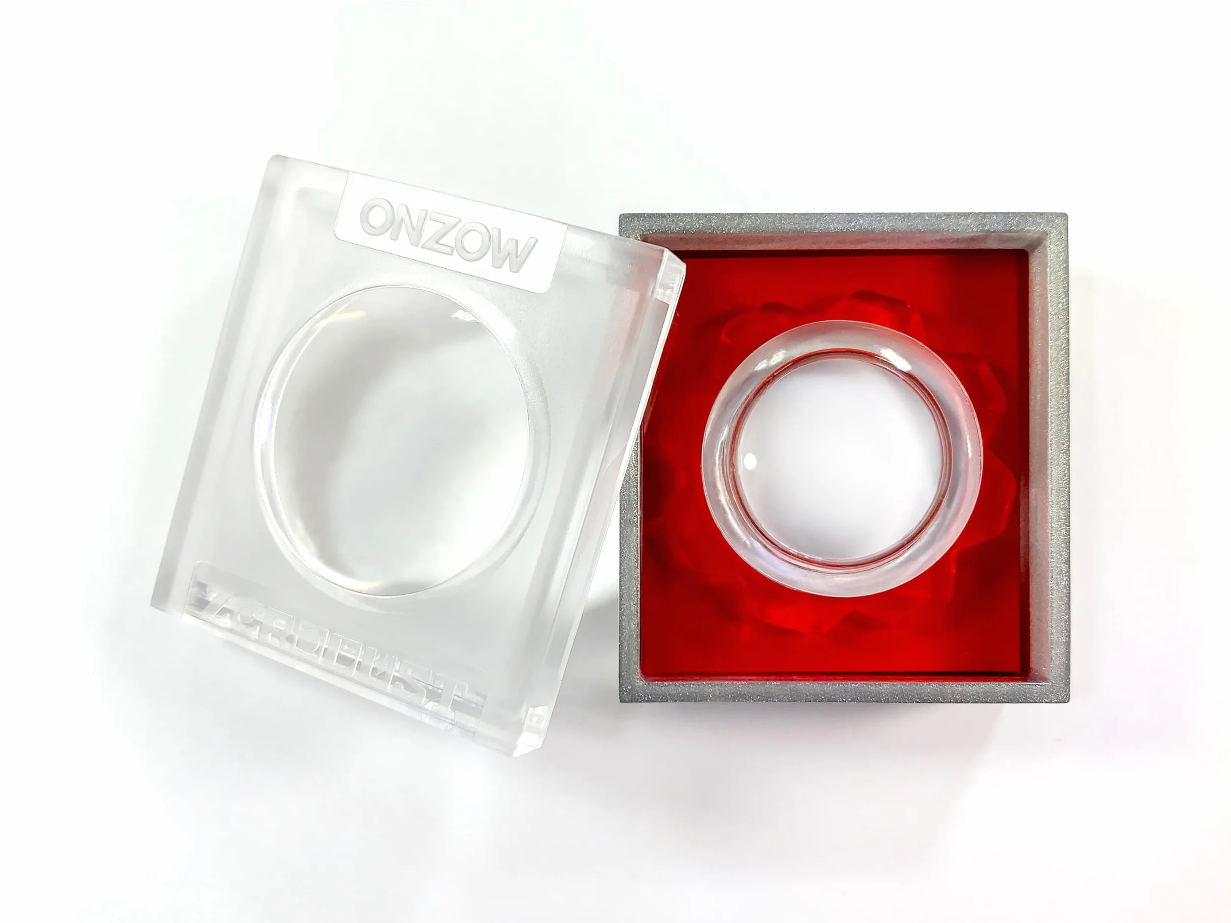 ZERODUST Certified - Detergente diamantato Platinum/Turntable Stylus Tip Cleaner (Rosso/Rosso)