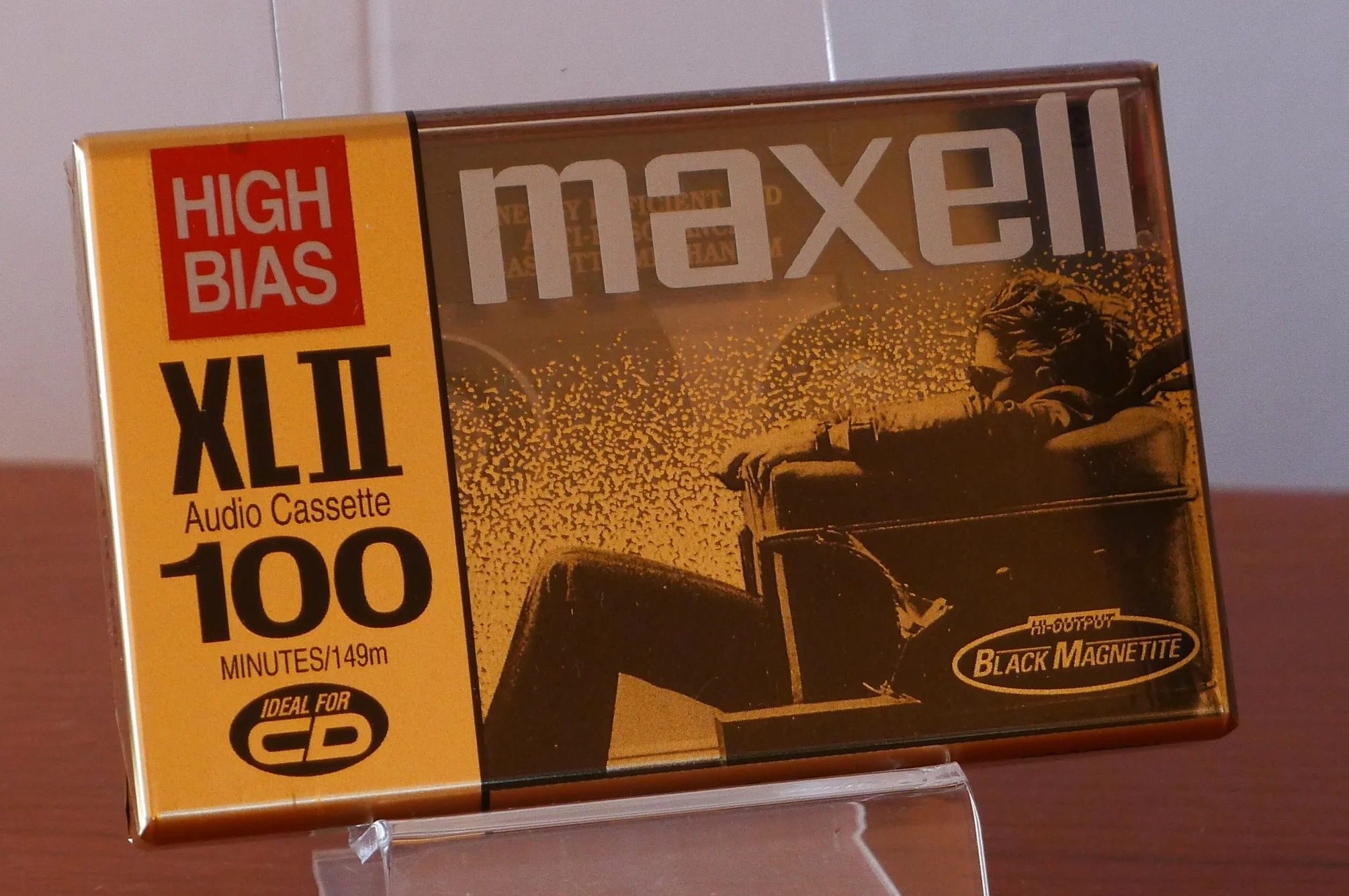 Maxell XLII - Cassette audio da 100 minuti (confezione da 3 + 1 bonus)