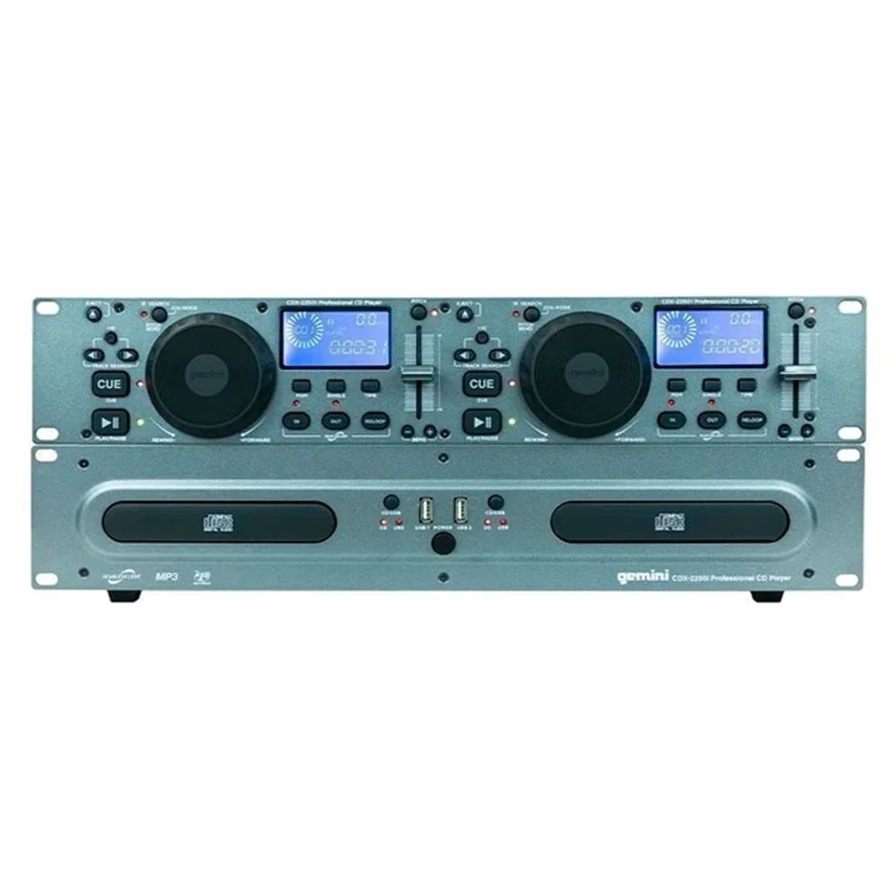 Gemini Sound CDX-2250I: lettore multimediale CD DJ con USB