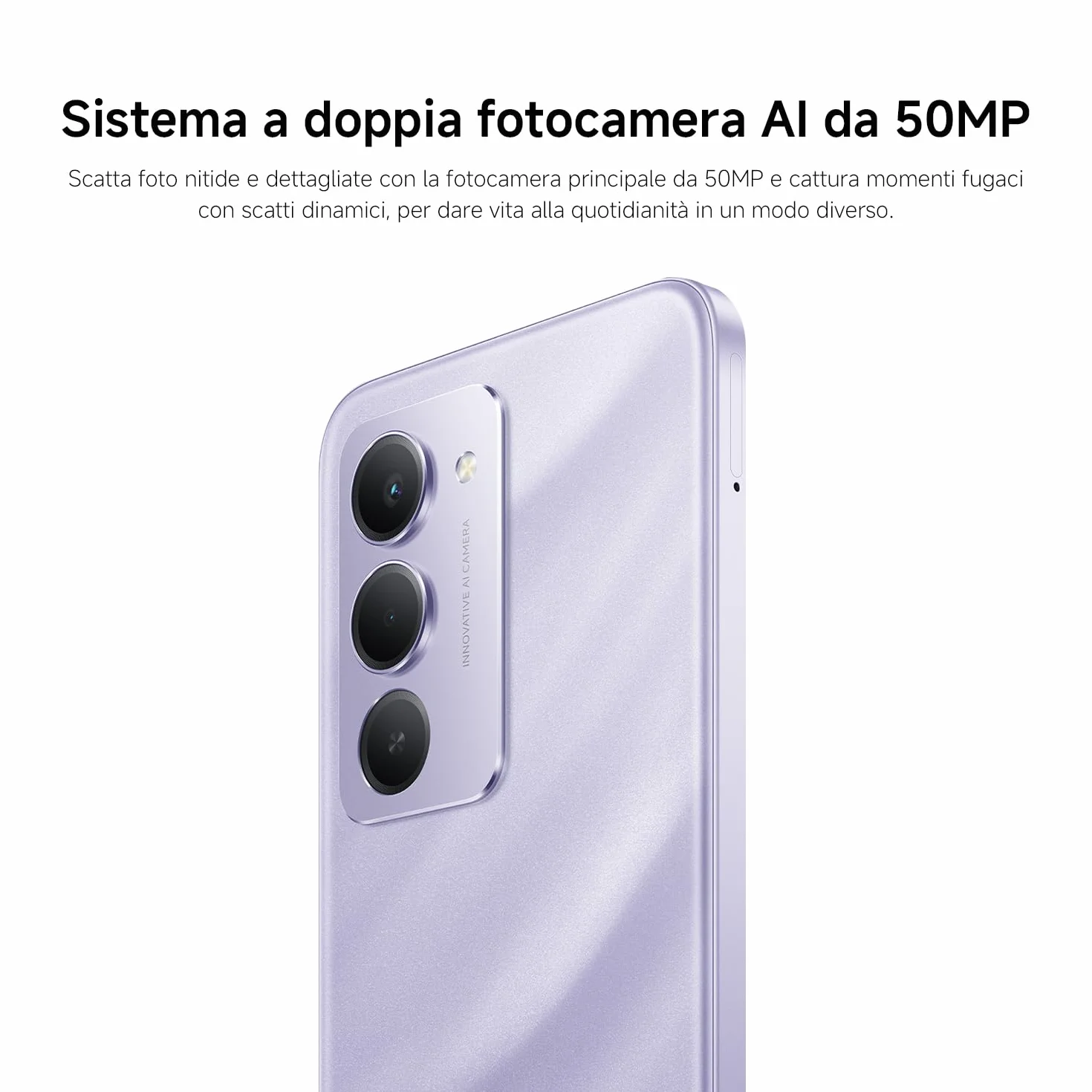 XIAOMI Redmi 15, Smartphone 8+256GB, DotDisplay FHD+ 144Hz da 6,9", Snapdragon 685, doppia fotocamera AI da 50MP, Batteria da 7000mAh, Garanzia di 2 anni, Nero, Caricabatterie non incluso