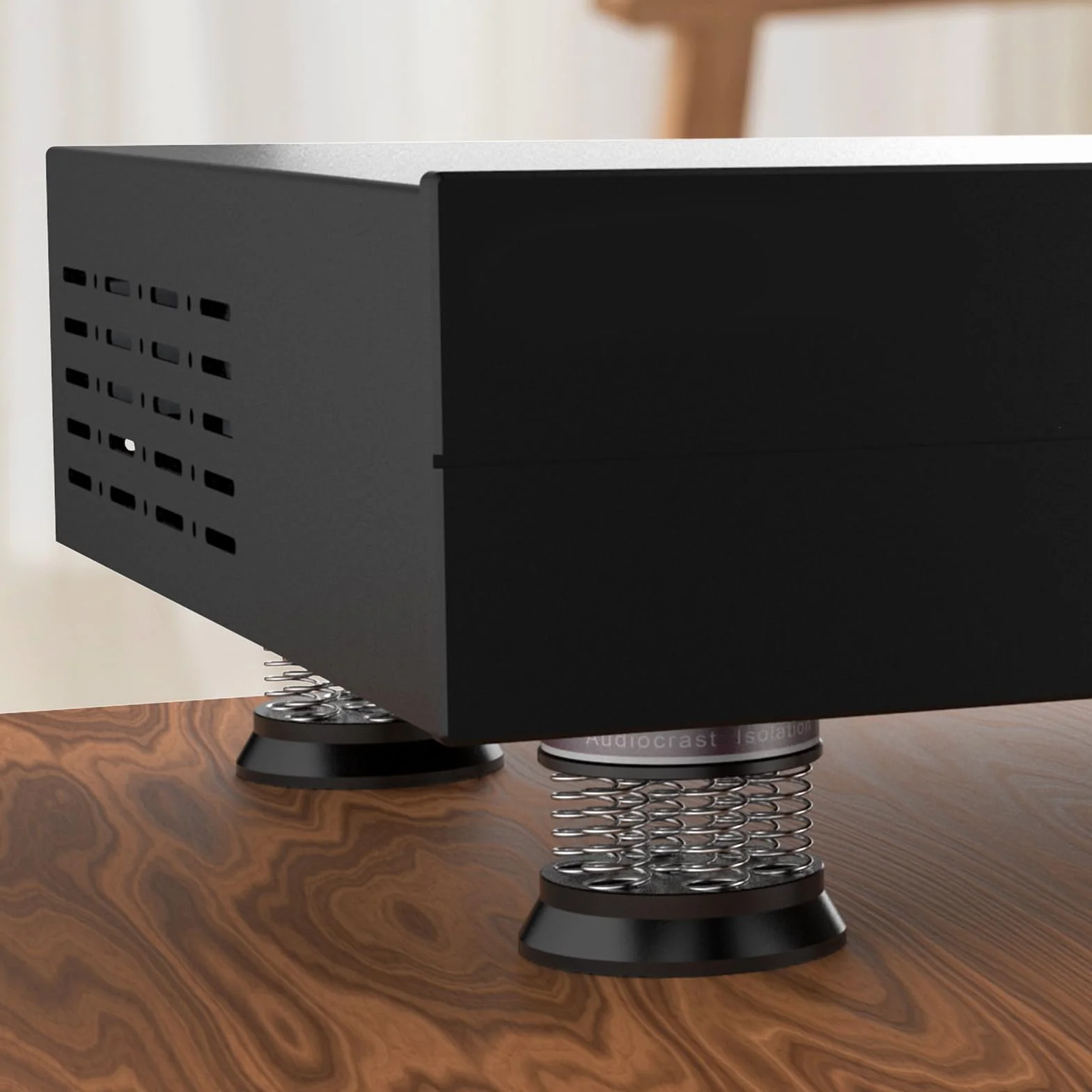 Piedini ammortizzatori HiFi 38,5 mm x 43 mm per altoparlanti subwoofer