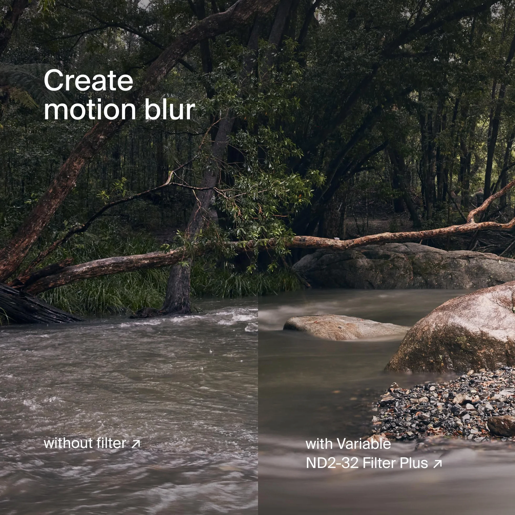 Urth 82 mm Filtro ND Variabile ND2-32 per Obiettivo (Plus) - 1-5 Stop, Nano Rivestimento 20 Strati, HD Densità Neutra per Eccezionale Chiarezza e Fedeltà Cromatica