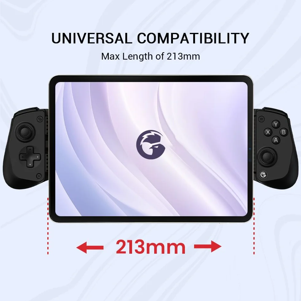 GameSir X5 Lite Mobile Gaming Controller per Android e iPhone Serie 15/16 (USB-C), Joystick ad effetto Hall, impugnatura ergonomica e leggera - Gioca a Genshin Impact e Zenless Zone Zero，Plug and play