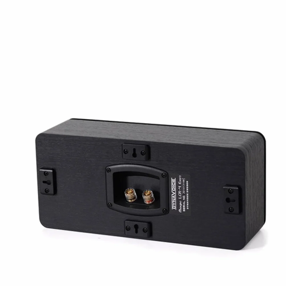 Dynavoice Magic CR-4 Nero Opaco – Diffusore Centrale Passivo 2 Vie, Woofer 2x4 + Tweeter 1", Solo 11 cm di Profondità, Bass Reflex Frontale, per Home Cinema.