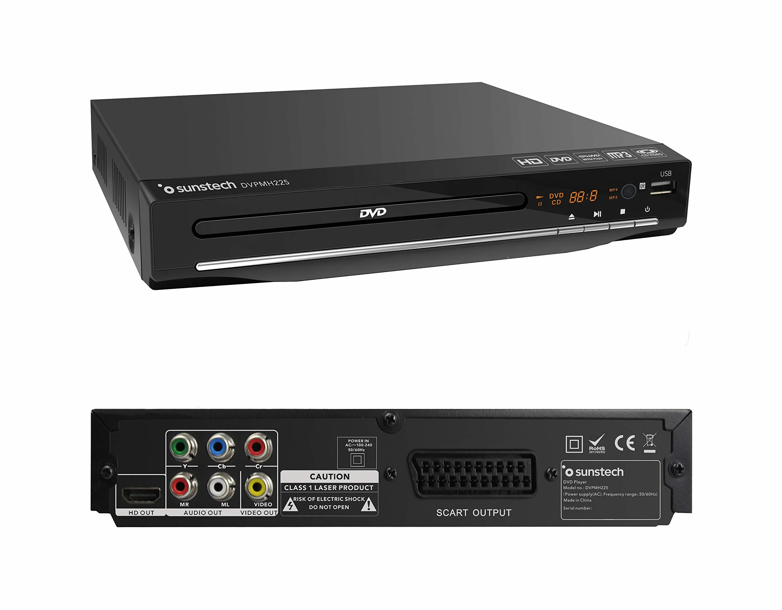 Sunstech DVPMH225 DVD Player