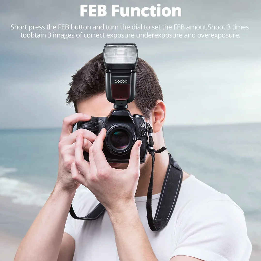 Godox TT685IIN Speedlite Flash 1/8000s HSS GN TTL TCM 2,4G X System for Nikon