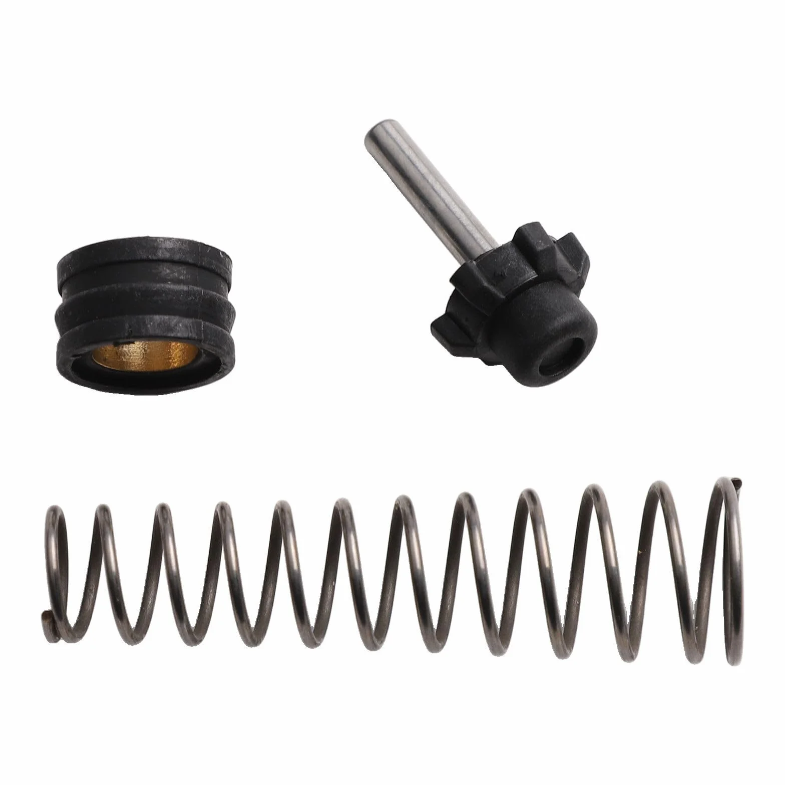 Kit sede valvola ingresso IR231G 131S 3 pezzi ricambio metallo utensili pneumatici 231H nero argento guarnizione