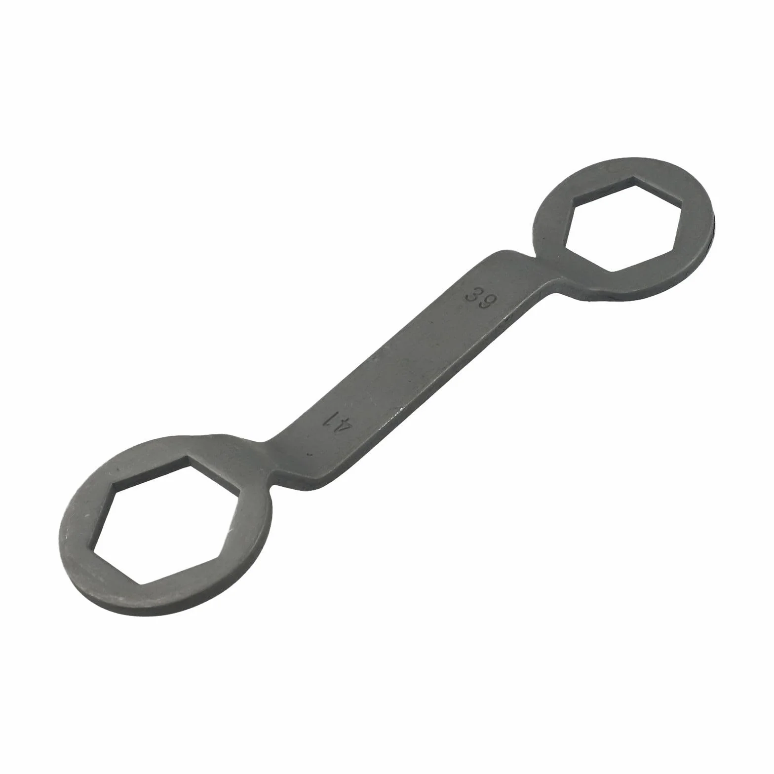Chiave a doppia testa per rimozione frizione, 39 mm, 41 mm, strumento per dado esagonale per puleggia, per scooter e moto da 125 cc, strumento manuale realizzato in acciaio