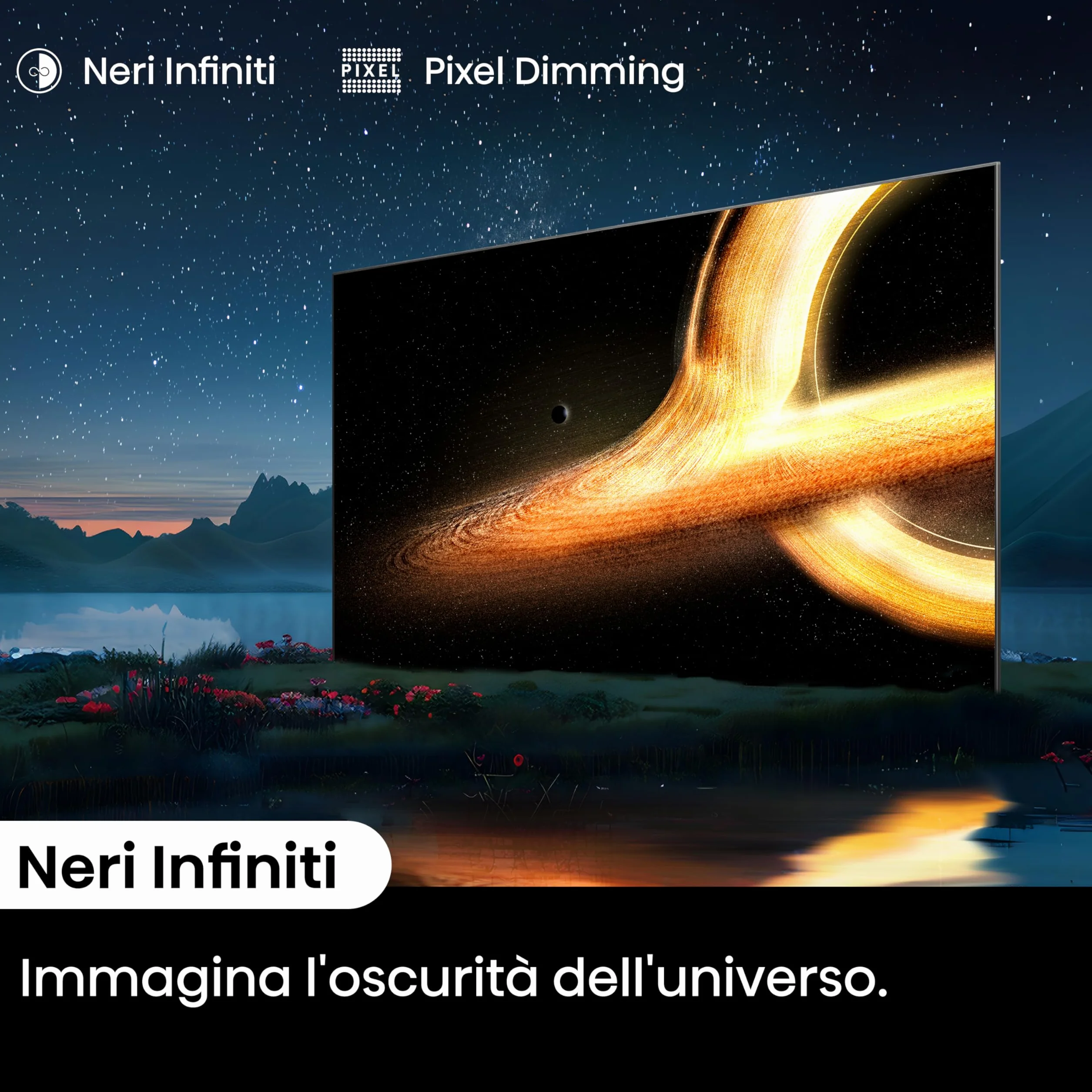 Hisense TV 65" OLED 4K 65A8DN Smart TV VIDAA U8 Dolby Vision IQ HDR 10+ 120Hz Game Mode PRO Dolby Atmos