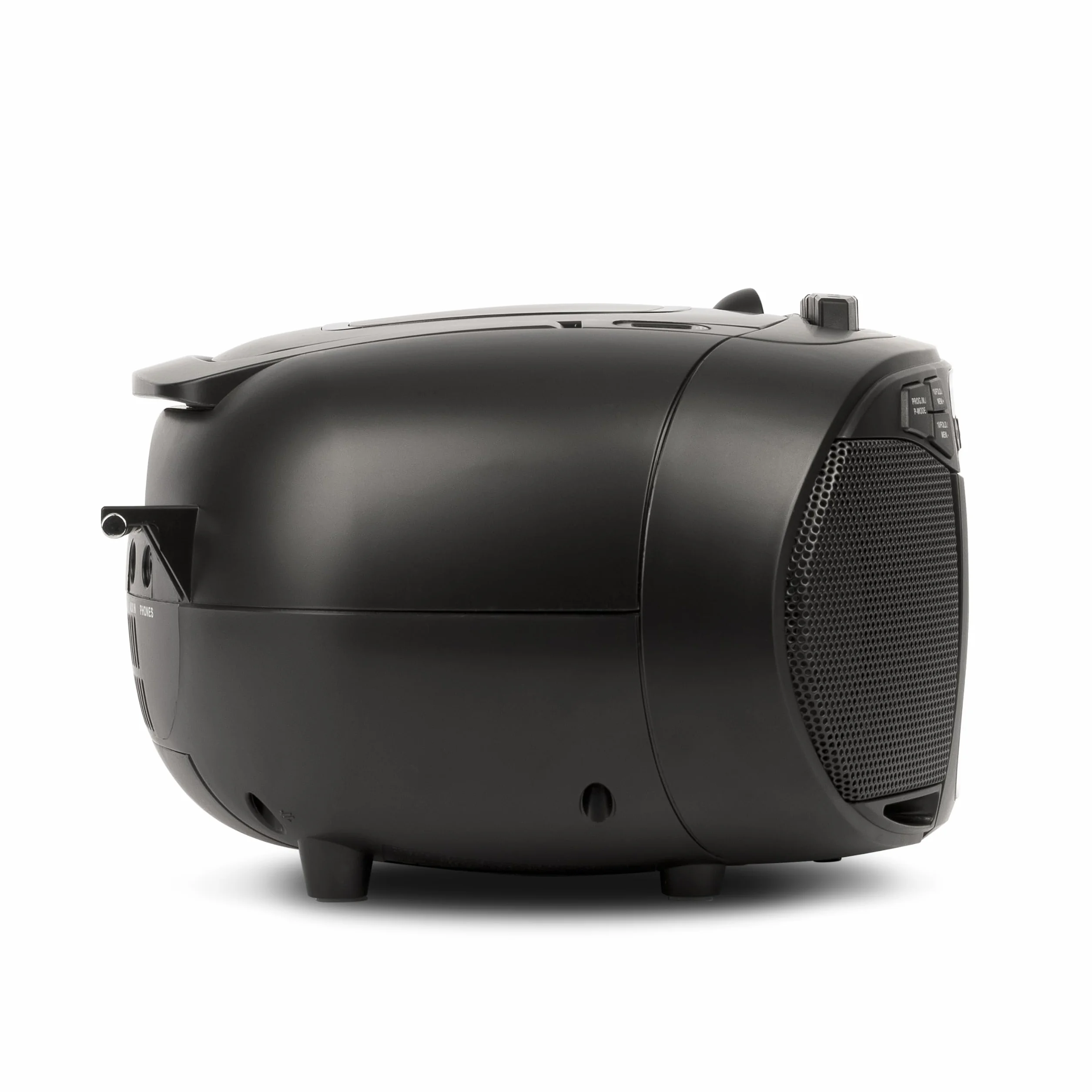 Trevi CMP 576 Stereo Portatile DAB FM, Boombox con Lettore CD e Musicassette, Ingressi USB, AUX-IN e Presa Cuffia