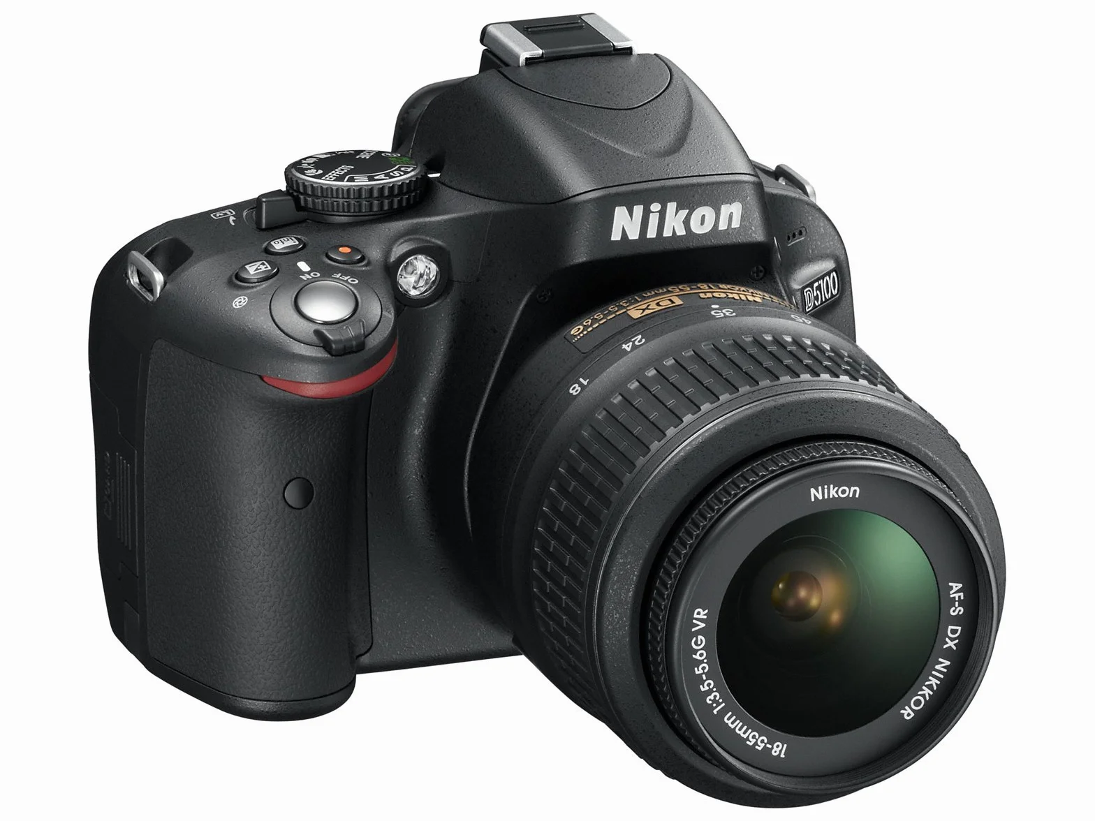 Nikon D5100 Fotocamera Reflex Digitale Kit Obiettivo 18-55mm VR 16.2MP LCD 3 Pollici
