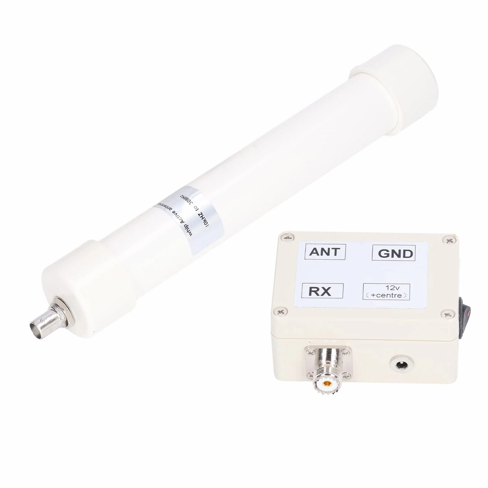 VLF LF HF Kit antenna di ricezione attiva VHF SMA 10kHz-30MHz DC5-13V 100mA