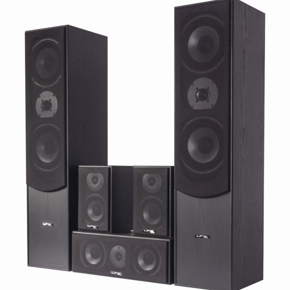 SISTEMA AUDIO 5.1 HOME THEATRE CINEMA TV CON BLUETOOTH KARAOKE TELECOMANDO