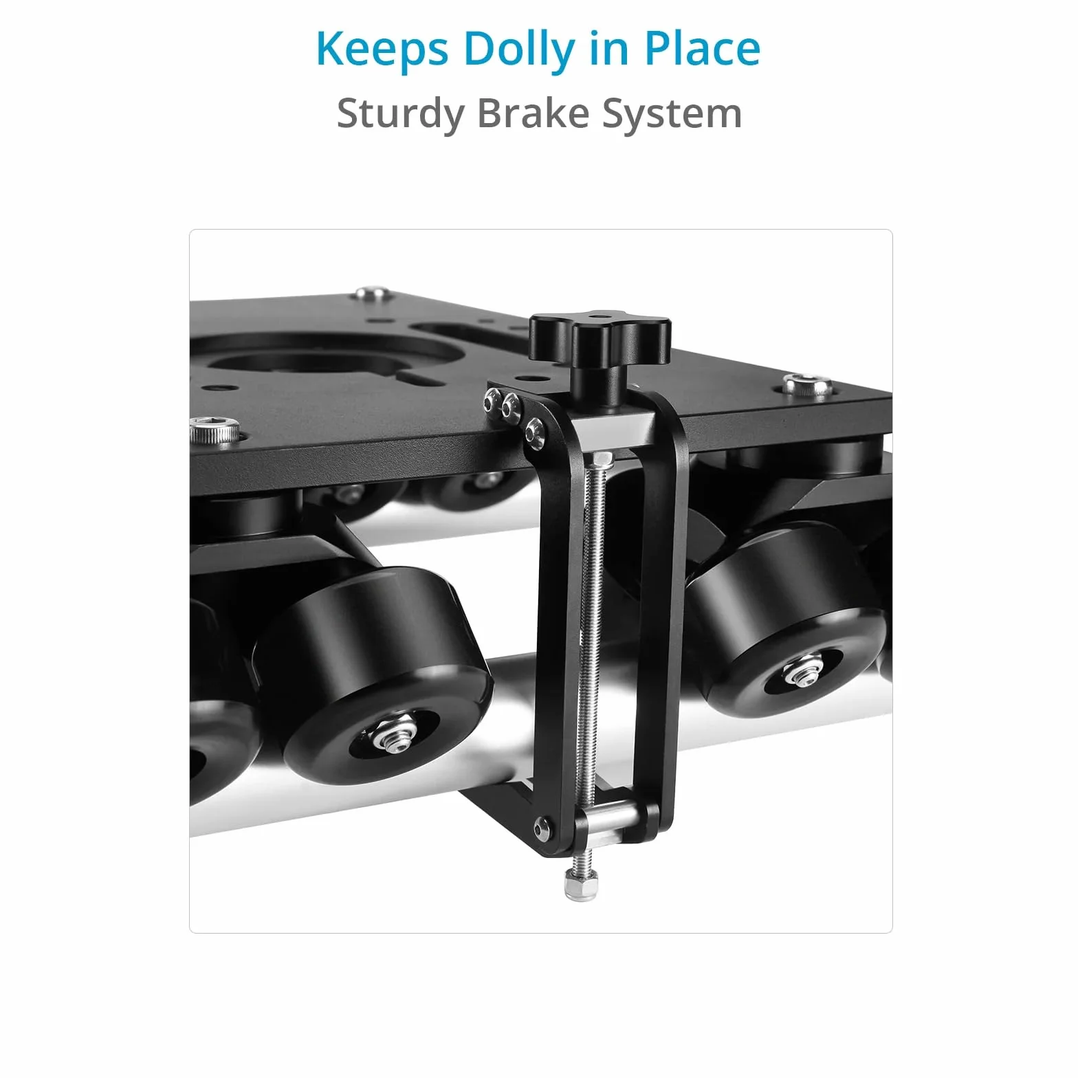 PROAIM Polaris DL-PLRS-4P - Carrello portatile per videocamere e videocamere, con binario da 2,4 m e supporto Mitchell integrato, carico utile fino a 200 kg