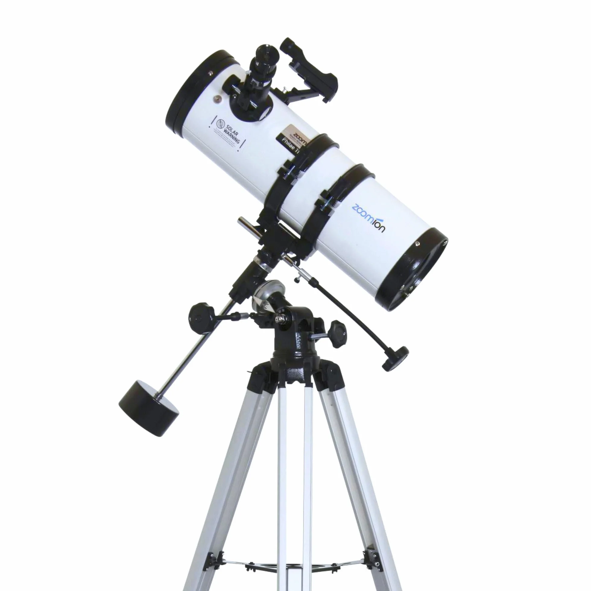 Philae 114/500 EQ riflettore telescopio - Cannocchiale astronomico con treppiede, supporto e oculari per bambini e principianti
