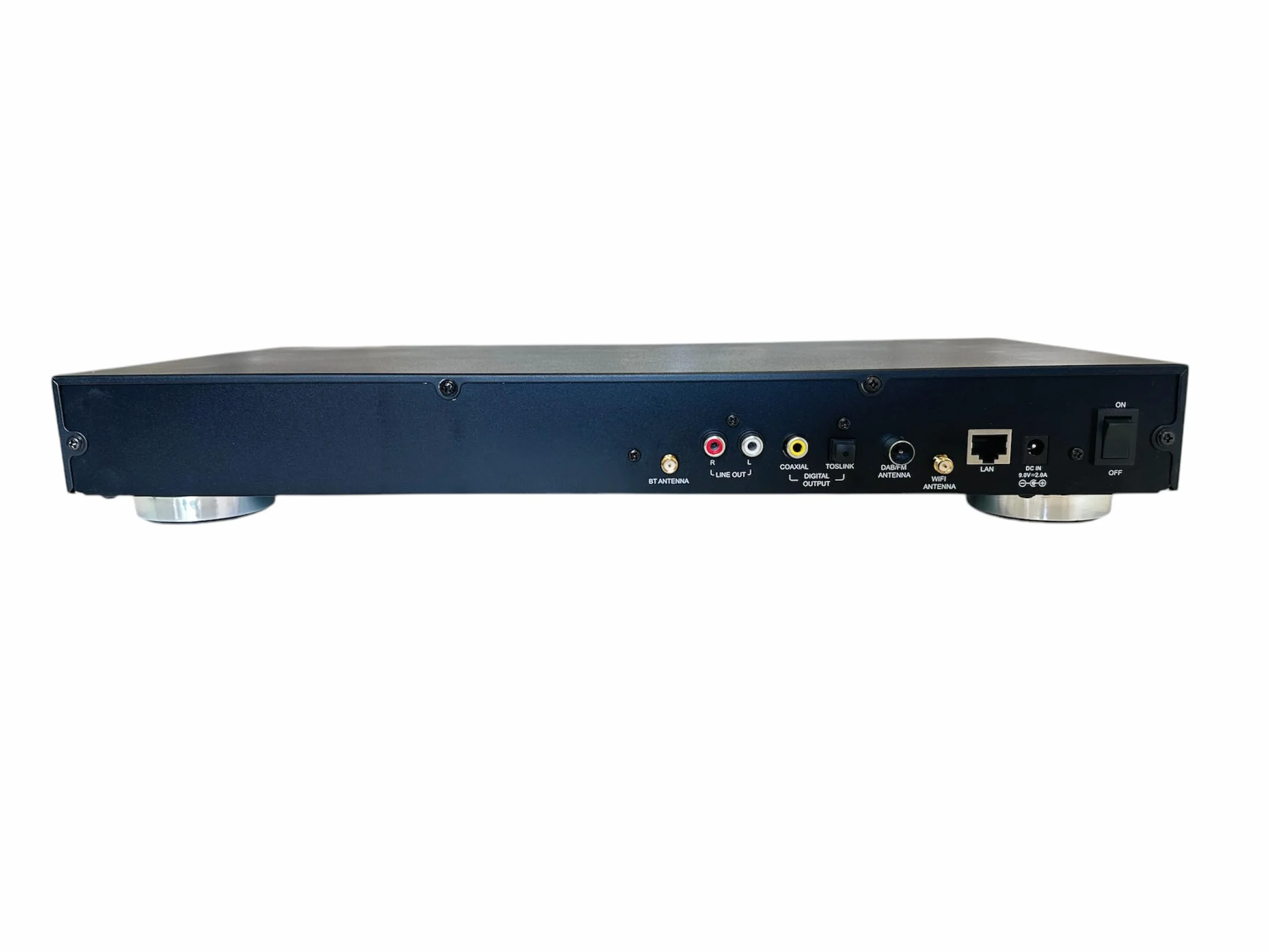 Maxxo TR04CD Hi-Fi Tuner radio digitale DAB+ FM Internet CD Bluetooth Wi-Fi Spotify USB UPnP RDS czarny