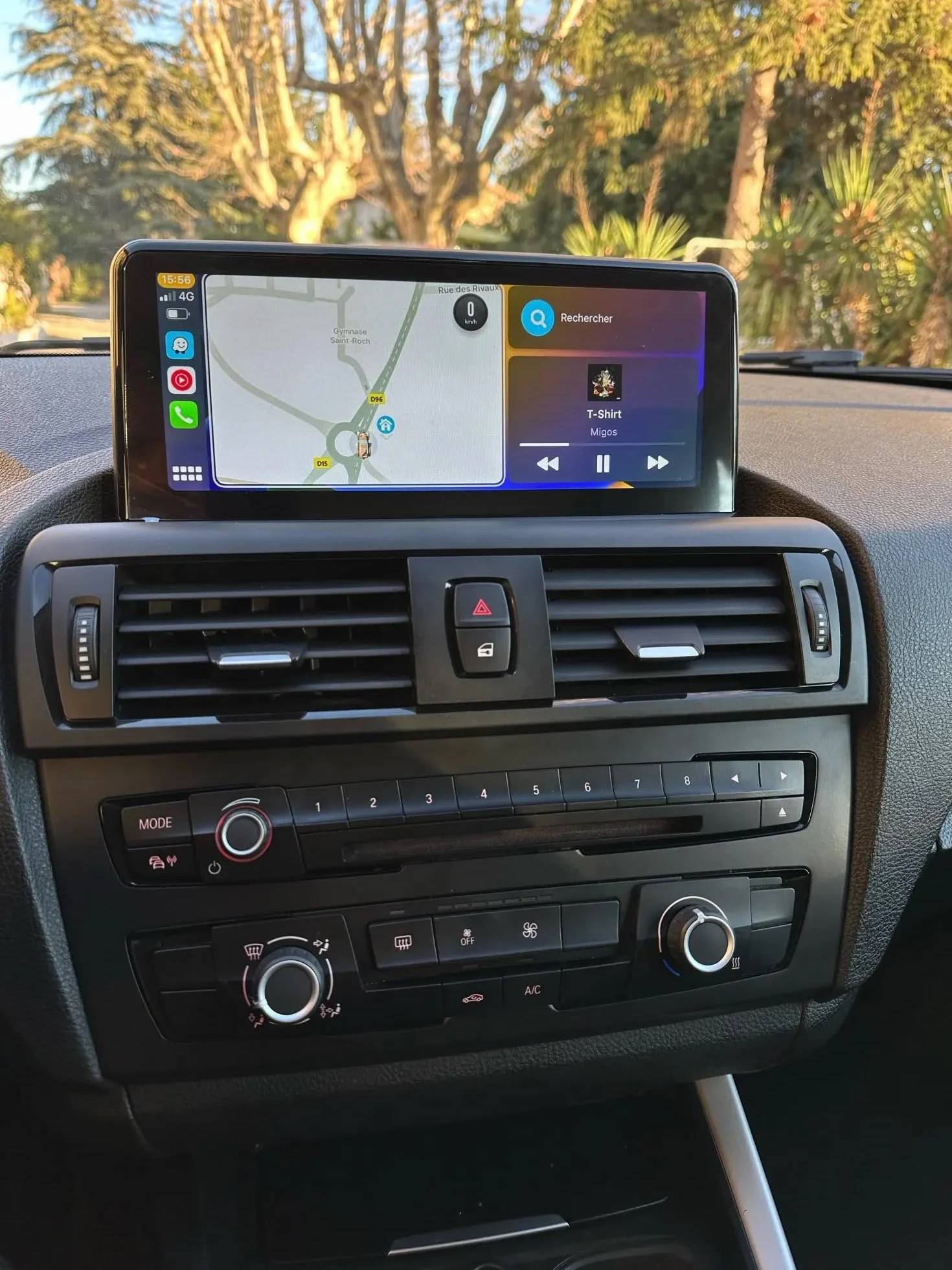 BMW Serie 1 F20 F21 Serie 3 F30 F31 F34 Serie 4 F32 F33 F34 CTB 10.25" CarPlay Android Auto Schermo Touch Retrofit Plug & Play