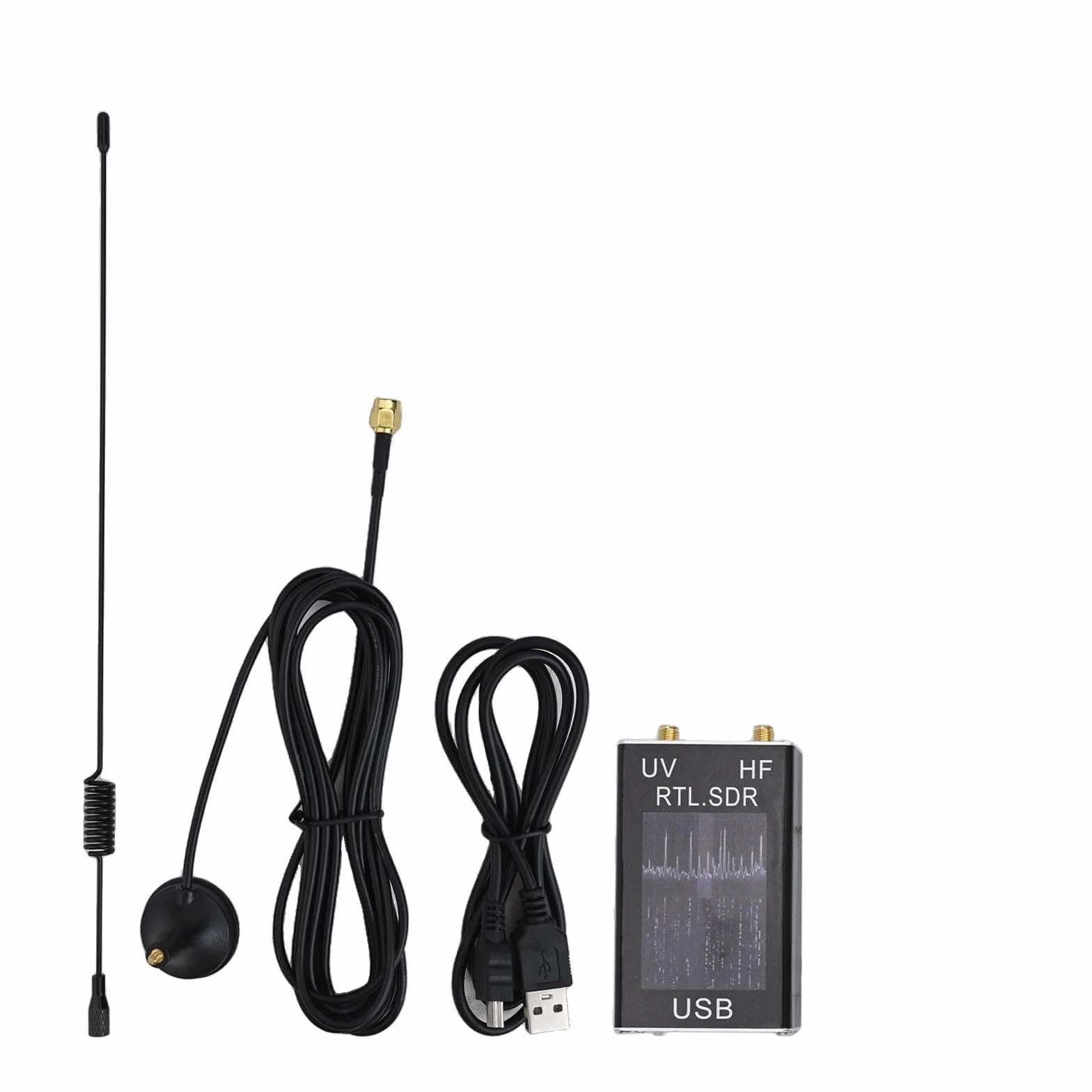 RTL-SDR R820T2 RTL2832U Ricevitore sintonizzatore USB 100 kHz - 1,7 GHz