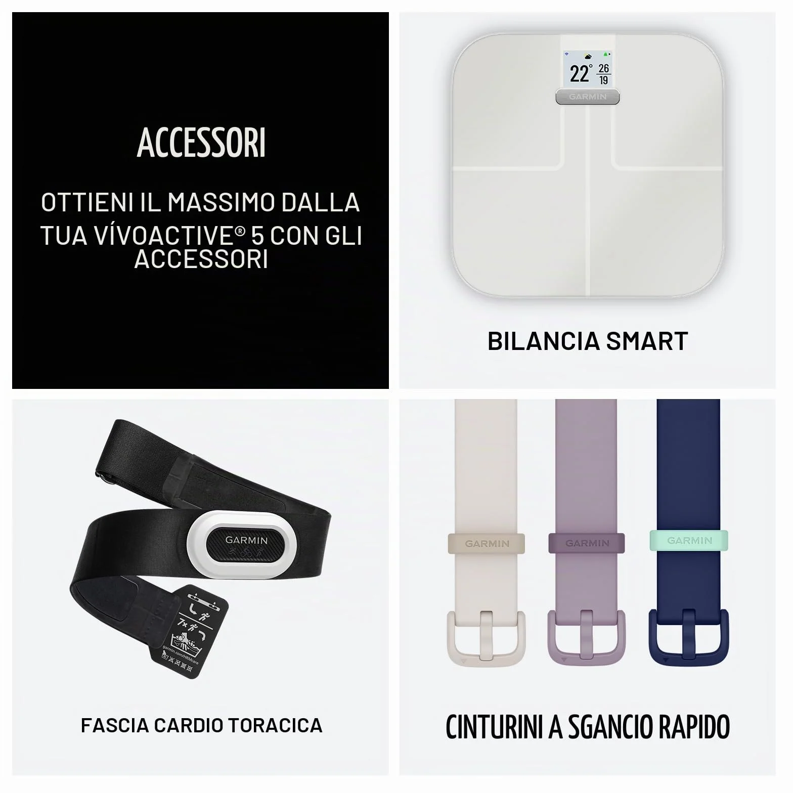 Garmin vívoactive 5, Smartwatch AMOLED 1,2", Cassa 42mm, Musica, Pay, +30 Sport, GPS, Cardio, Coach Sonno, Benefici Workout, Autonomia 11 giorni (Orchid & Orchid Metallic) (Ricondizionato)