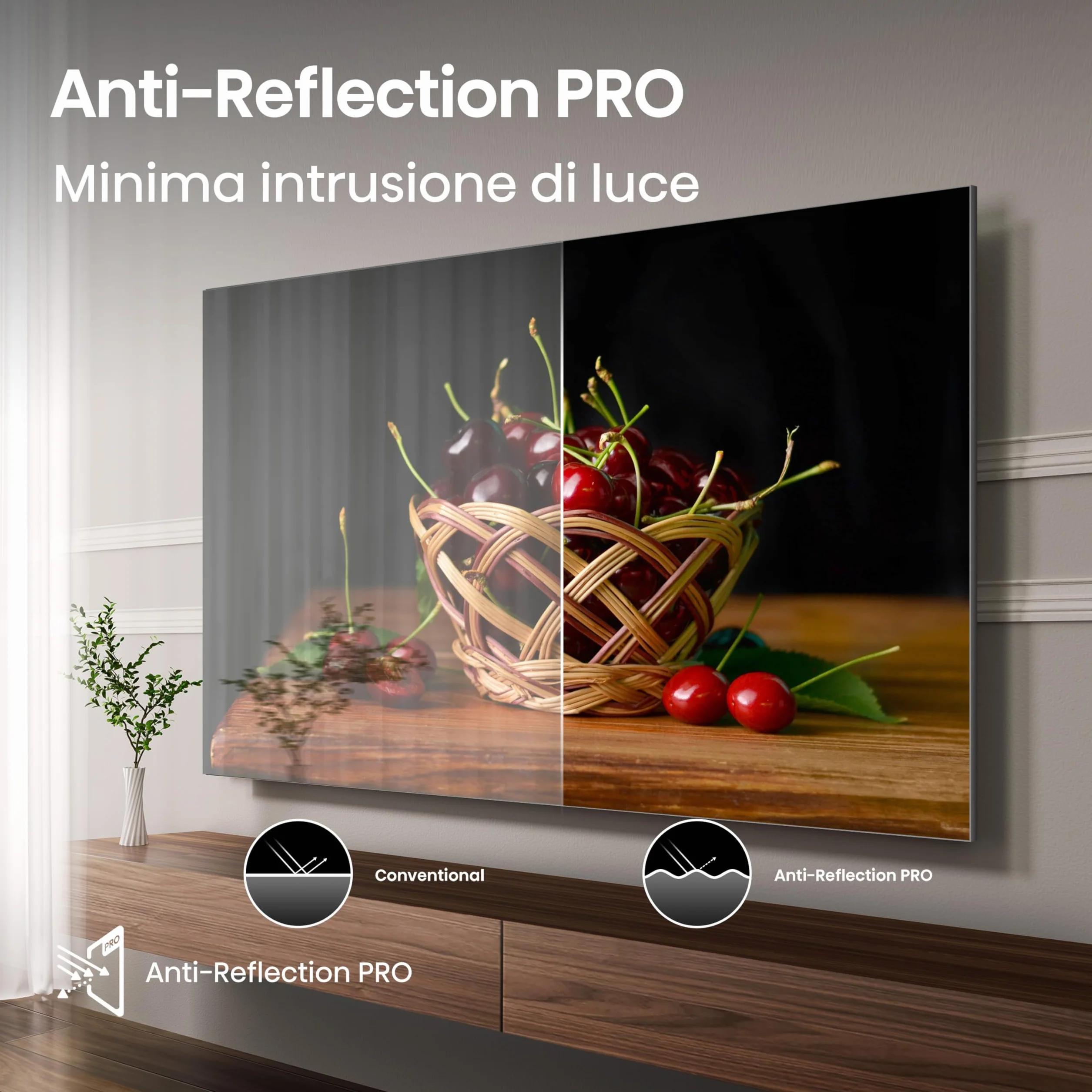 Hisense 55A8DQ Smart TV OLED 55" 4K VIDAA Dolby Vision IQ HDR10+ Adaptive 120Hz Game Mode PRO Audio Dolby