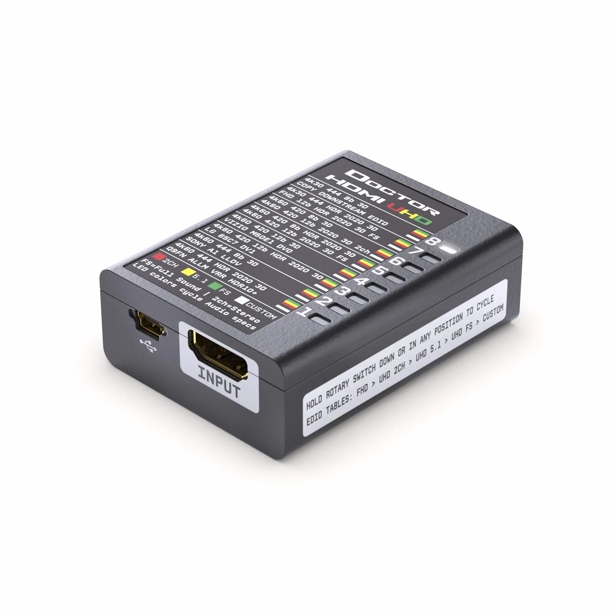 HDFury HDF0130 HDMI 4K - HDMI EDID Manager / Emulator, risolve tutti i problemi di handshake fino a HDMI 2.0b