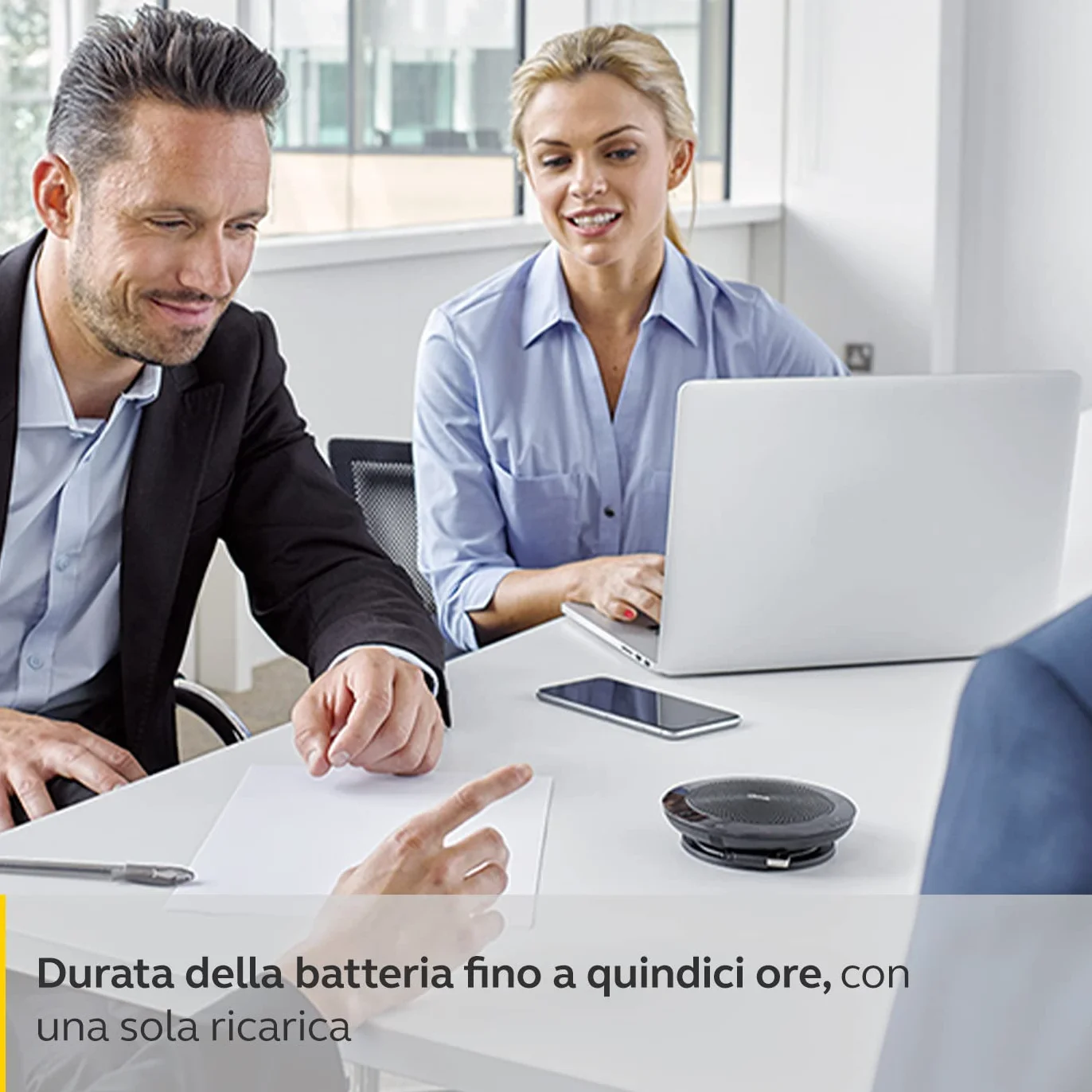 Jabra Speak 510 Altoparlante USB e Wireless Bluetooth, UC, Nero