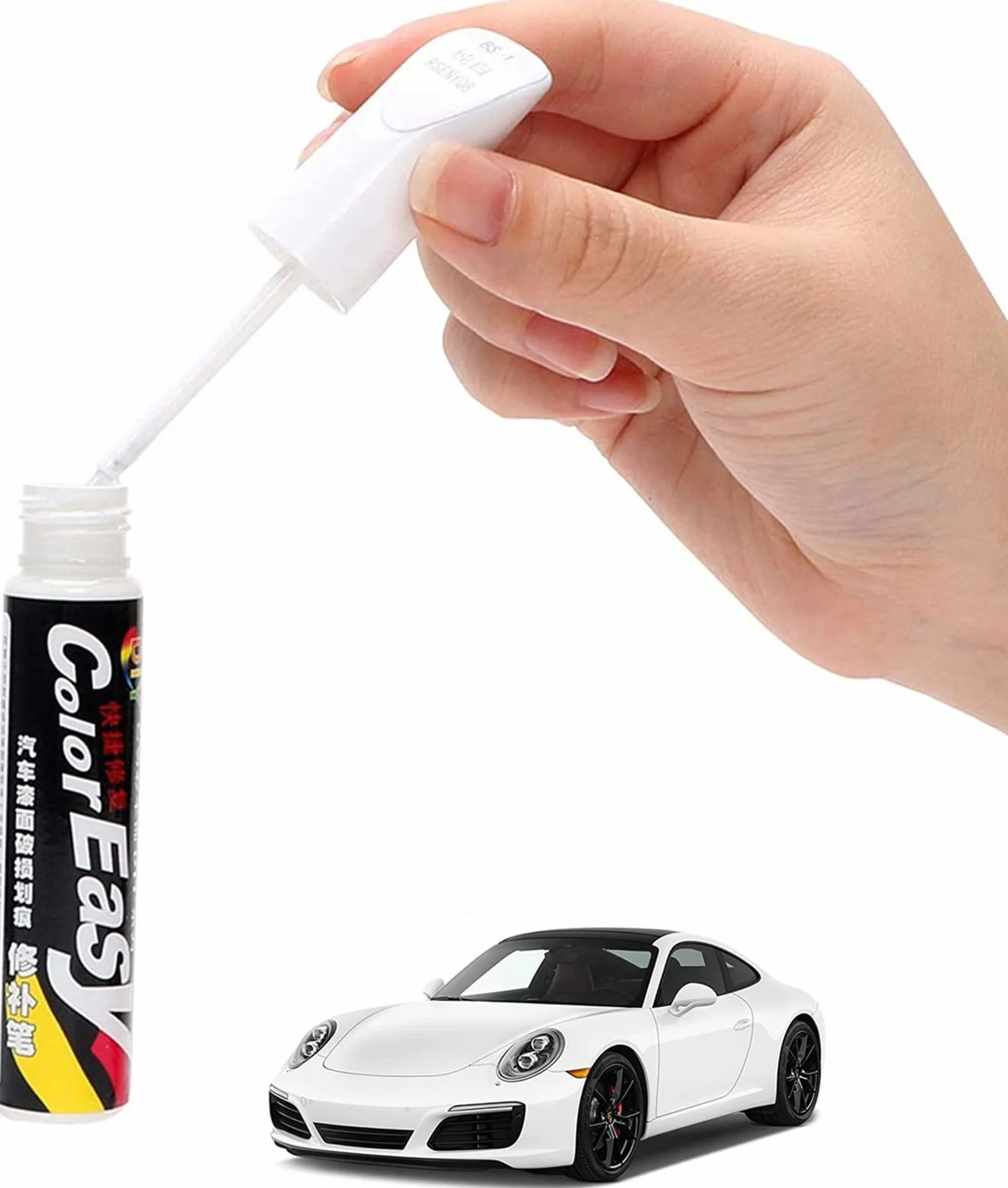 Rakiuty Penna per Ritocco Auto Rimuovi Graffi Bianco 1 Pezzi