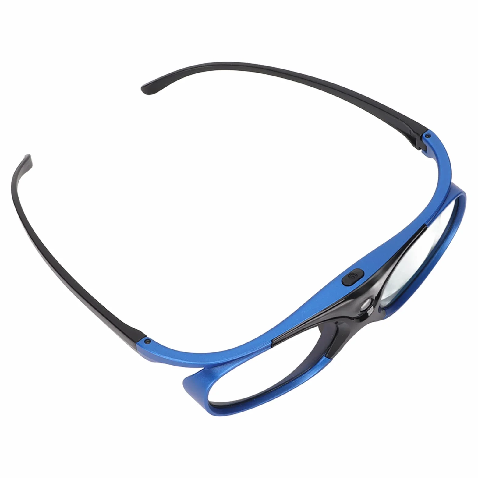 Occhiali 3D 2PCS, Occhiali 3D DLP Link 144Hz Occhiali 3D Attivi con Otturatore Ricaricabile per Tutti I Proiettori 3D DLP Link