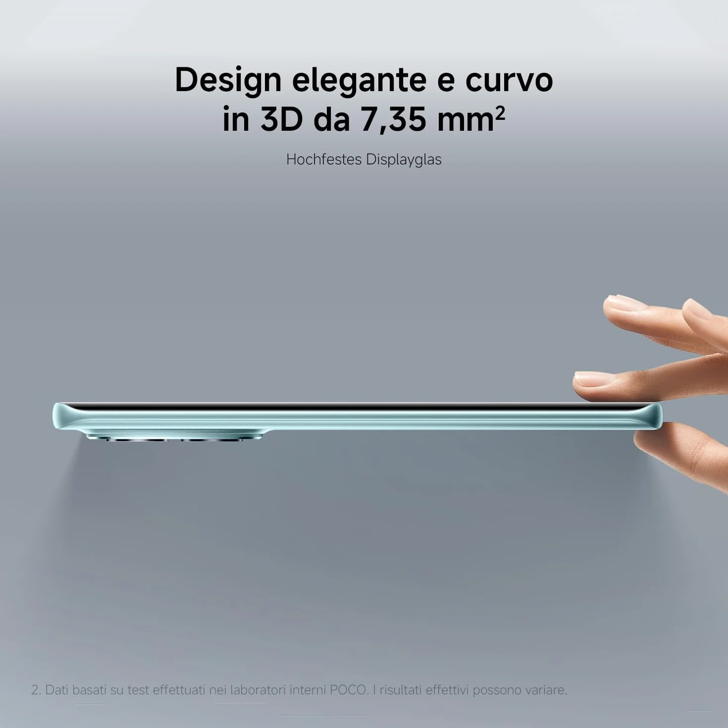 XIAOMI POCO M8 5G, Smartphone 8+256GB, Display AMOLED FIoW 6,77" 120Hz, Snapdragon® 6 Gen 3, Doppia fotocamera AI 50MP, Design curvo 3D da 7,35 mm, Nero, Garanzia 2 anni, Caricatore non incluso
