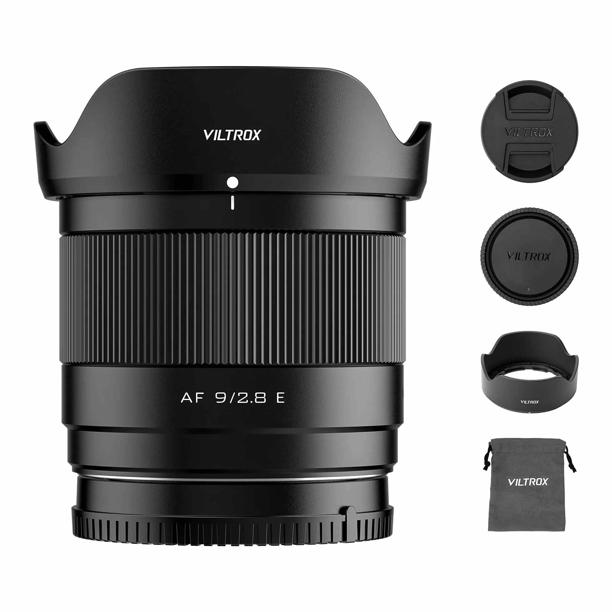 VILTROX AF 9mm F2.8 Air Obiettivo per attacco Sony E, 113,8° ultragrandangolare STM prime messa a fuoco automatica obiettivo compatibile con Sony E-Mount a7IV a7RV a9II a7CII ZVE1 A1 a6700 a6400