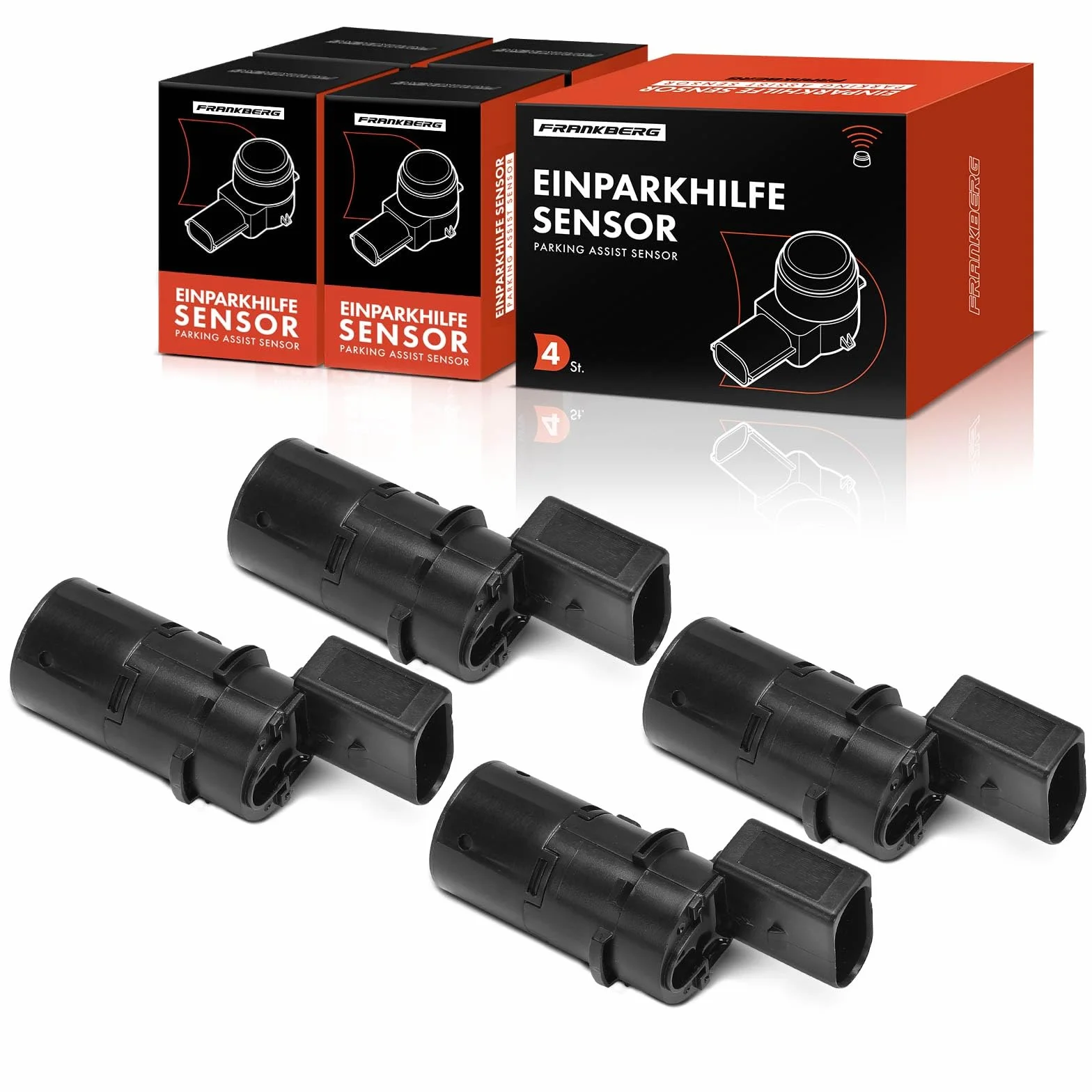 Frankberg Sensore di Parcheggio PDC Compatibile Multivan V 7EF 7EM 7EN 7HF 7HM 7HN 1.9L-3.2L 2003-2015
