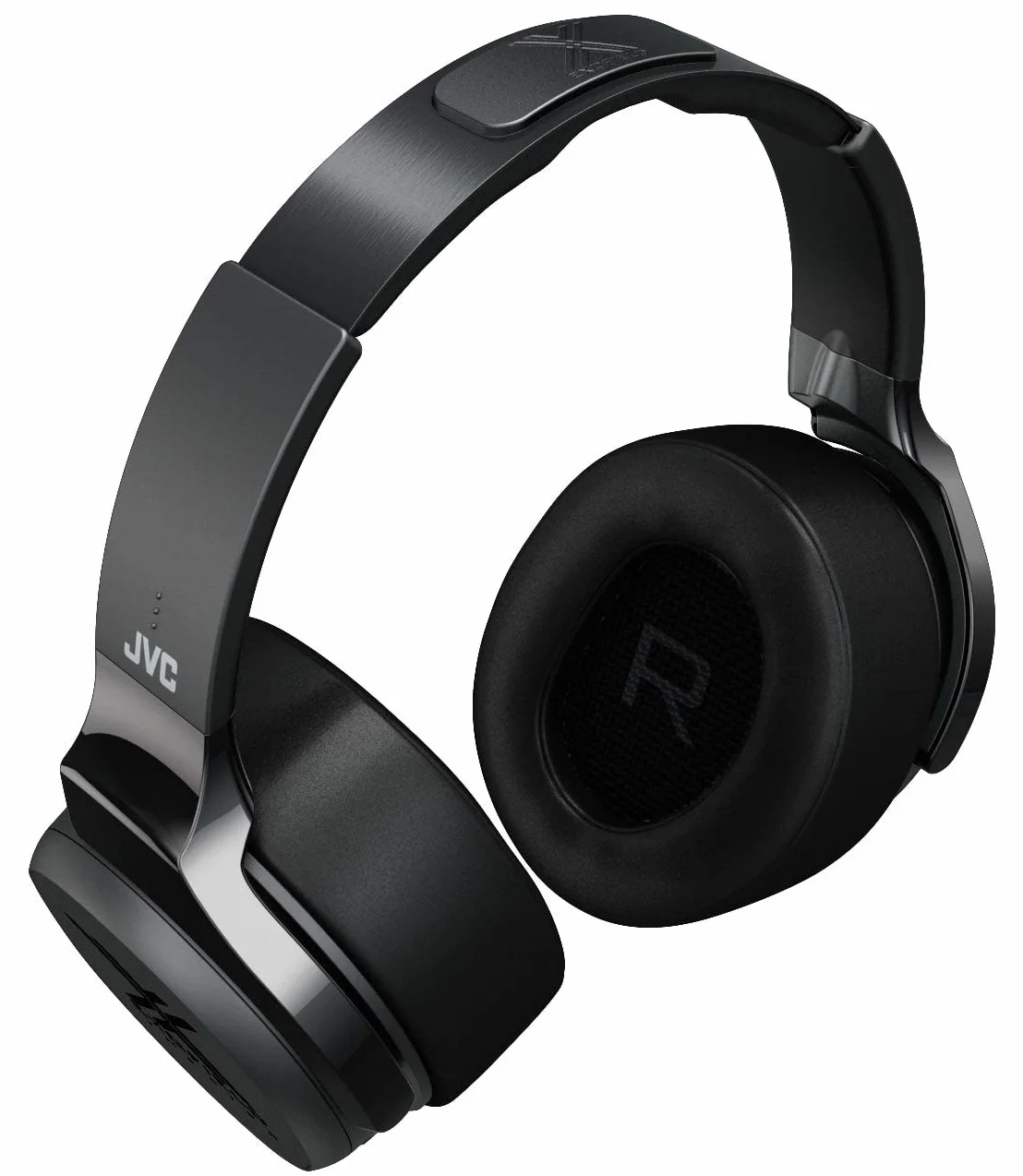 JVC XP-EXT1 Sistema per Home Cinema con Caschi Senza Fili, Audio Immersivo e Surround Multicanale (7.1.4 Canali) Nero Grande