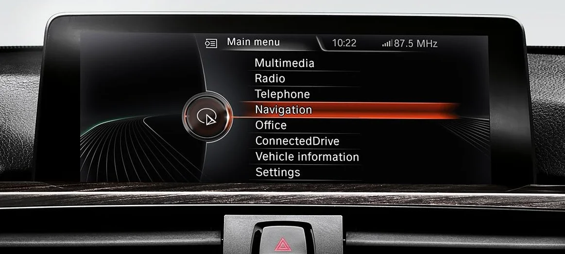 Aggiornamento mappa (Navigazione GPS) Compatibile con BMW NBT Road Map Europa occidentale ROUTE 2025