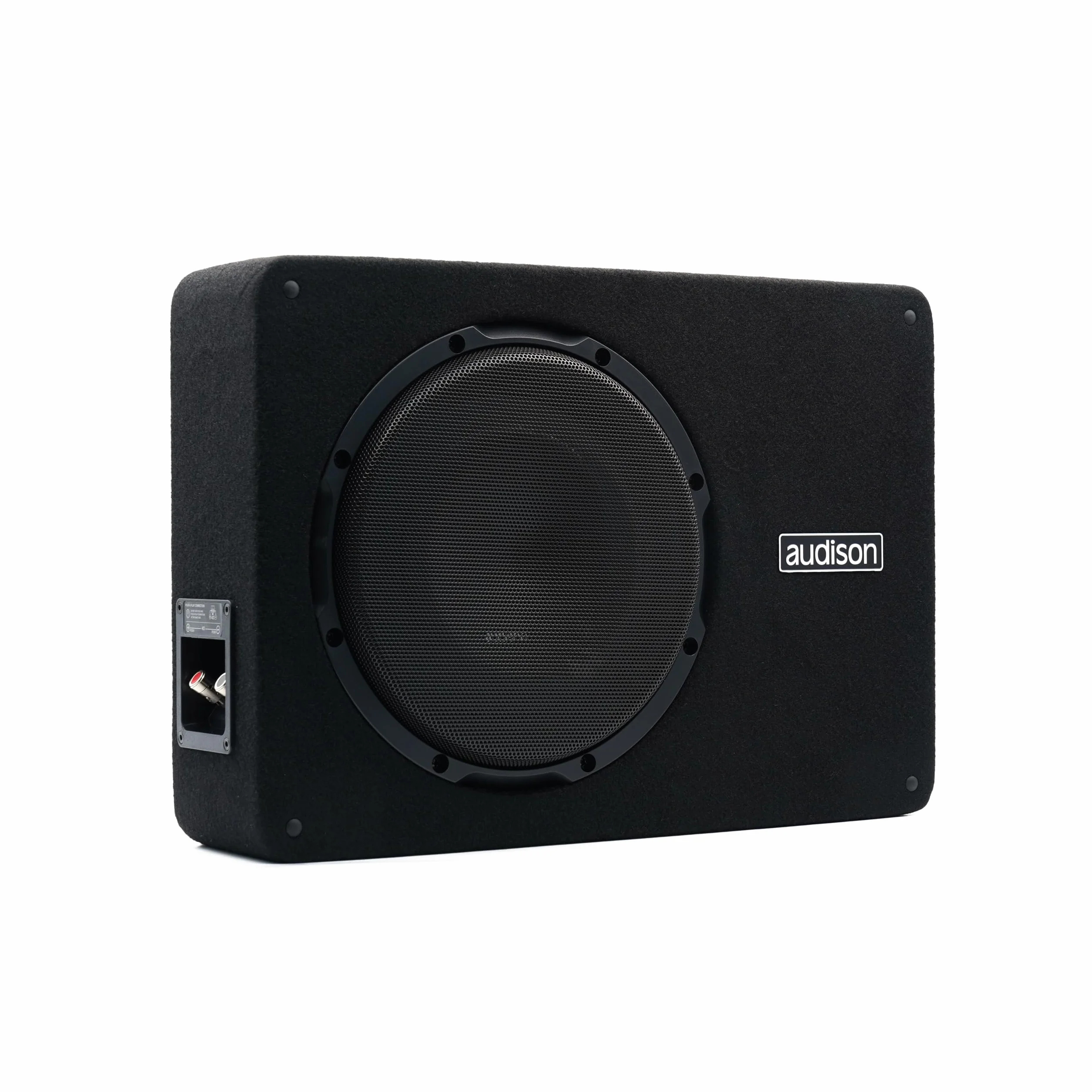 Audison APBX 10 S4S Subwoofer De Caja Sellada 250 mm, 400 W RMS, 800 W Potencia, Excursión Lineal 11 mm, Cono Papel Prensado Hidrófugo, Negro