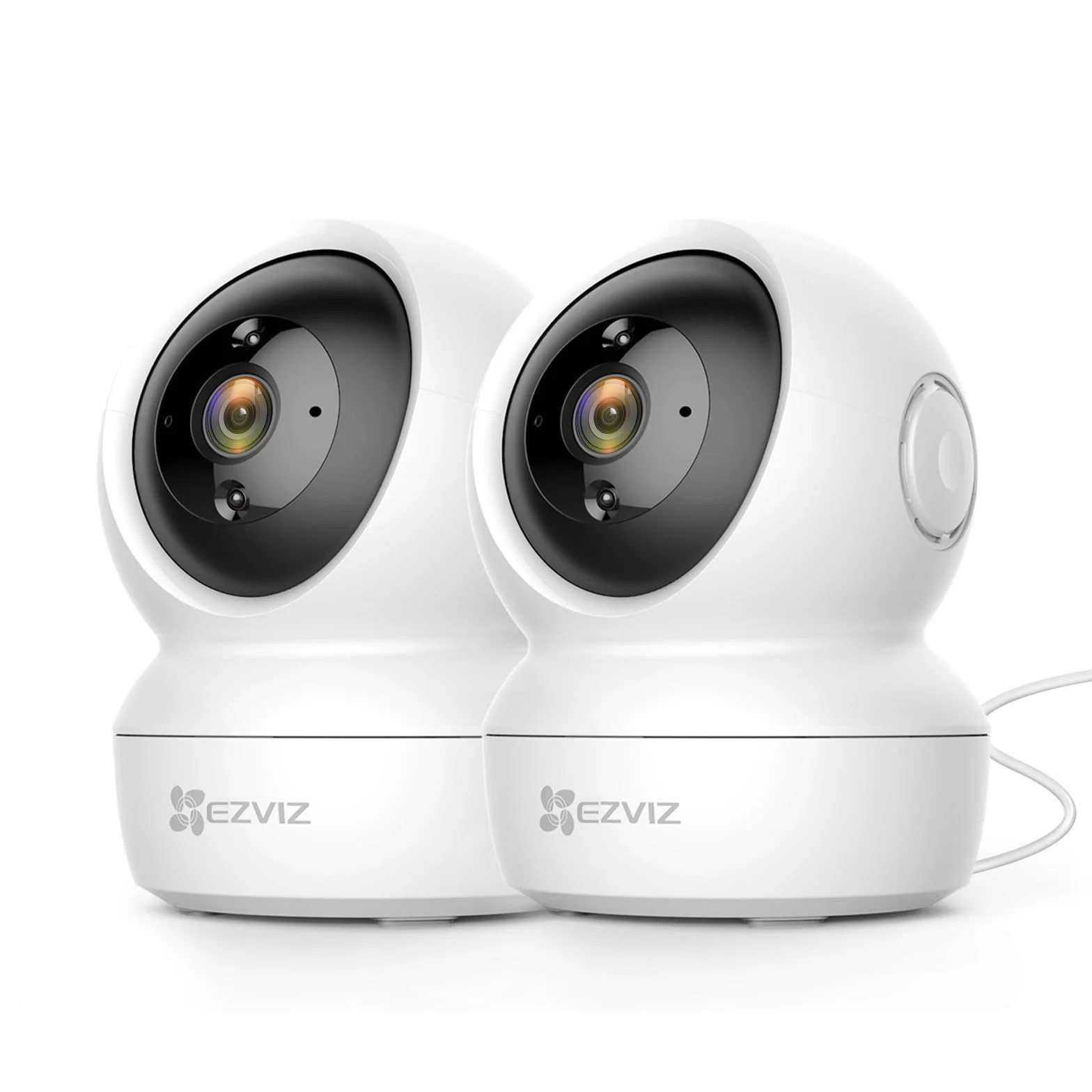 EZVIZ C6N Telecamera Wi-Fi Interno 1080p Pan/Tilt/Zoom Visione Notturna Tracciamento Movimento Audio Kit 2
