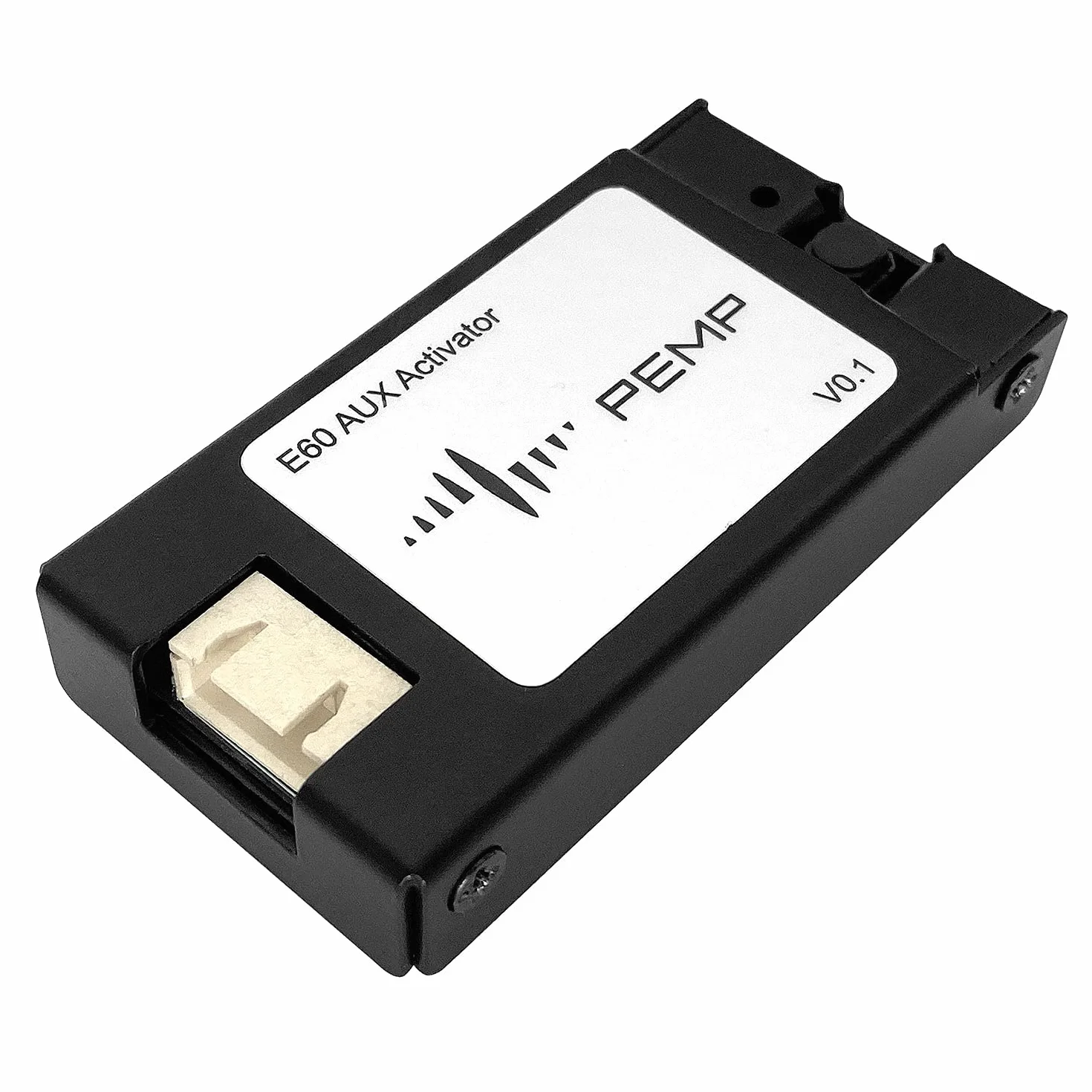 PEMP Adattatore Aux E60 Apri l'audio Aux dell'auto originale per BMW E60 E61 E63 E64 CCC (2003-2010)
