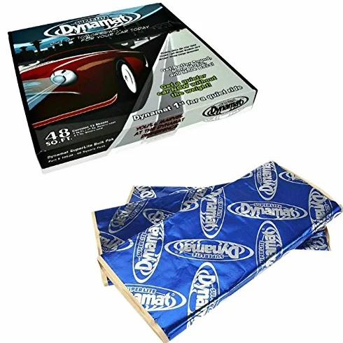 DYNAMAT IMBALLAGGIO COMPLETO SUPERLITE DI 12 ARCHI DI ABBIGLIAMENTO ANTIVIBRAZIONE 45,70 X 81,20 CM PER PORTE ALTOPARLANTI E SUBWOOFER 18" X 32" X SPL AUTO E A CASA DEL 30% IN PIÙ DI DYNAMATO EXTRE M