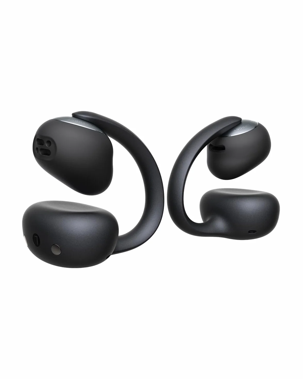 Baseus MC2 Cuffie Open-Ear, Auricolari a Clip con CloudComfort 2.0, Hi-Res Audio, LDAC, SuperBass 3.0, Bluetooth 6.0, 4 Microfoni con IA per chiamate nitide, 55 h di autonomia, IP67, leggeri 5,1 g