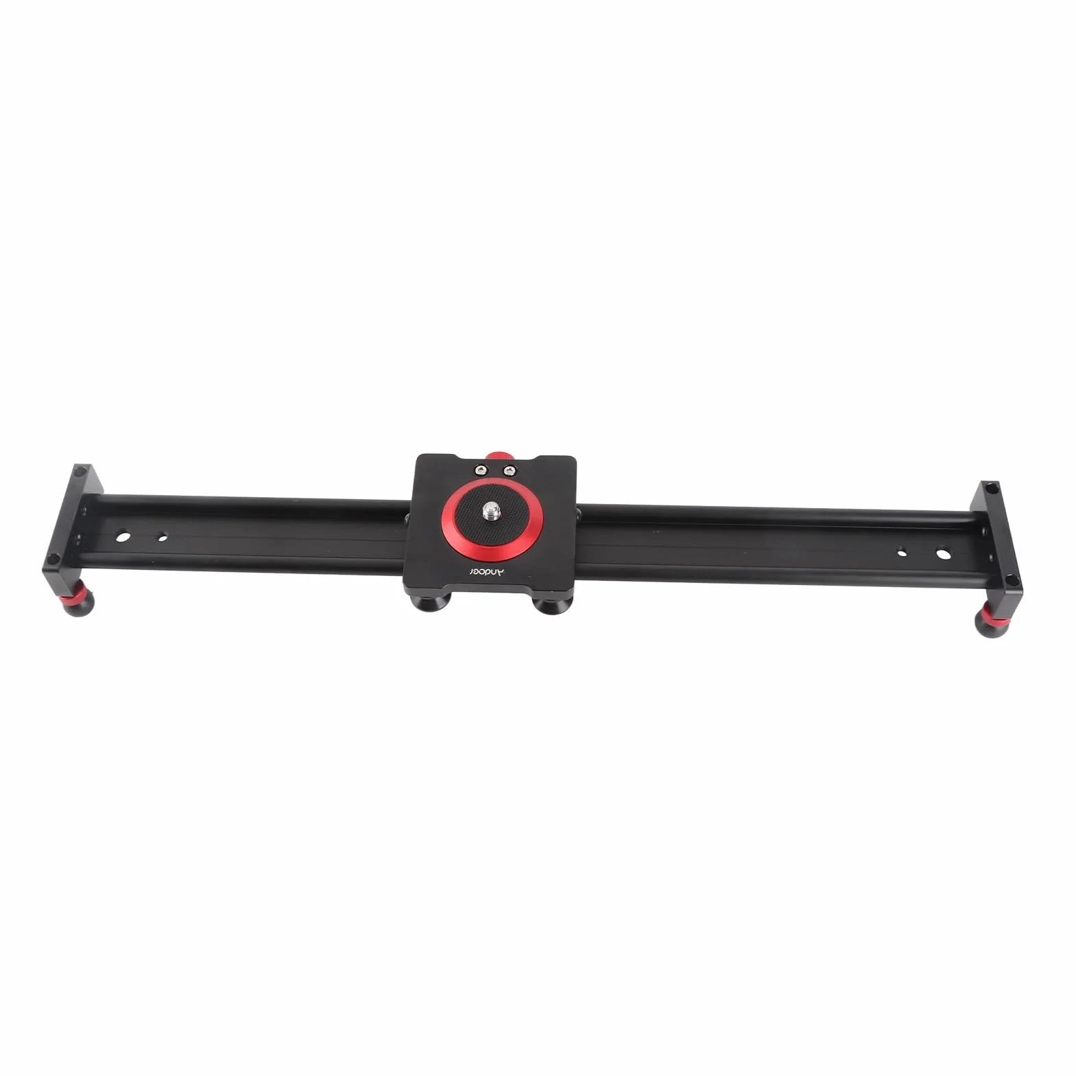 40 Cm/16 Pollici in Lega di Alluminio per Fotocamera Slider Video Stabilizzatore Binario per Fotocamera DSLR Videocamera DV Fotografia di Film, Carico Fino a 11 Libbre