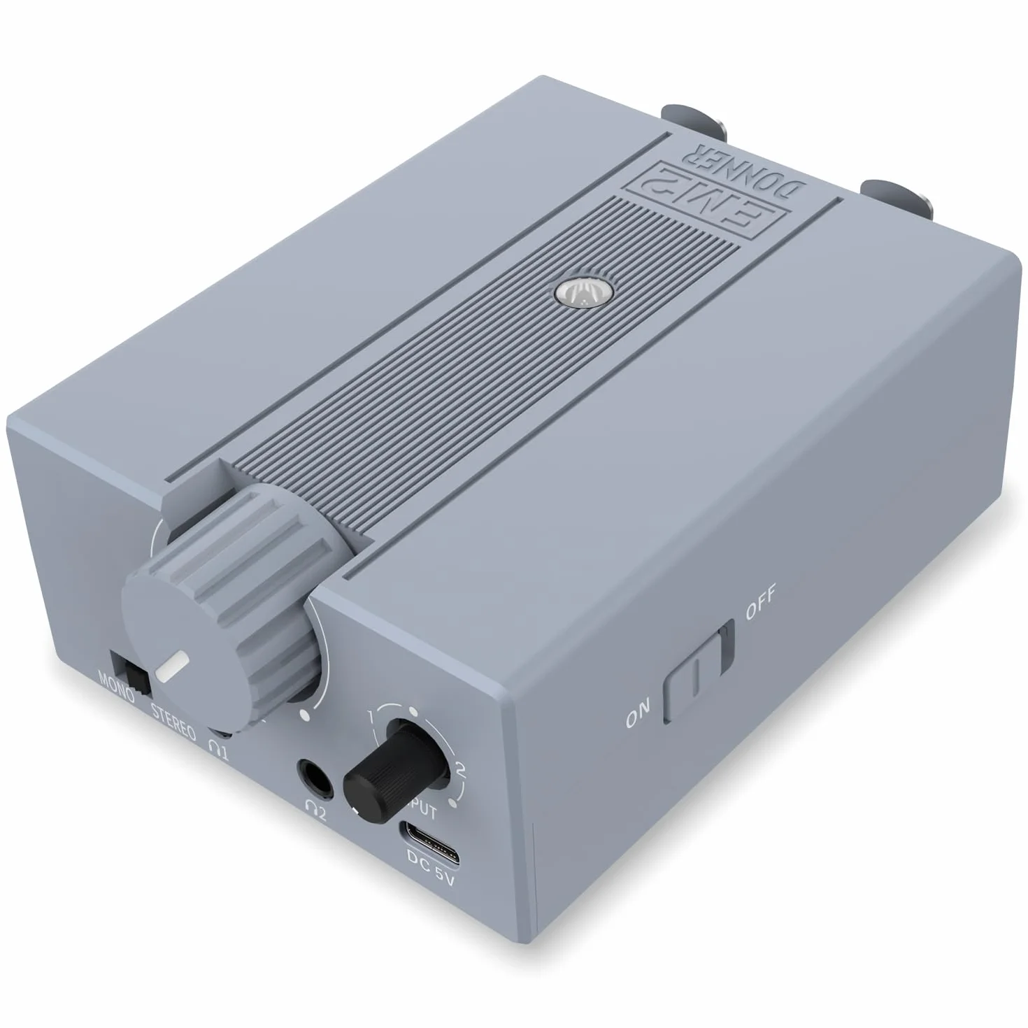Donner amplificatore per cuffie DC 5V-1A portatile ricaricabile 8-250Ω 2 ingressi XLR TRS 1/4"