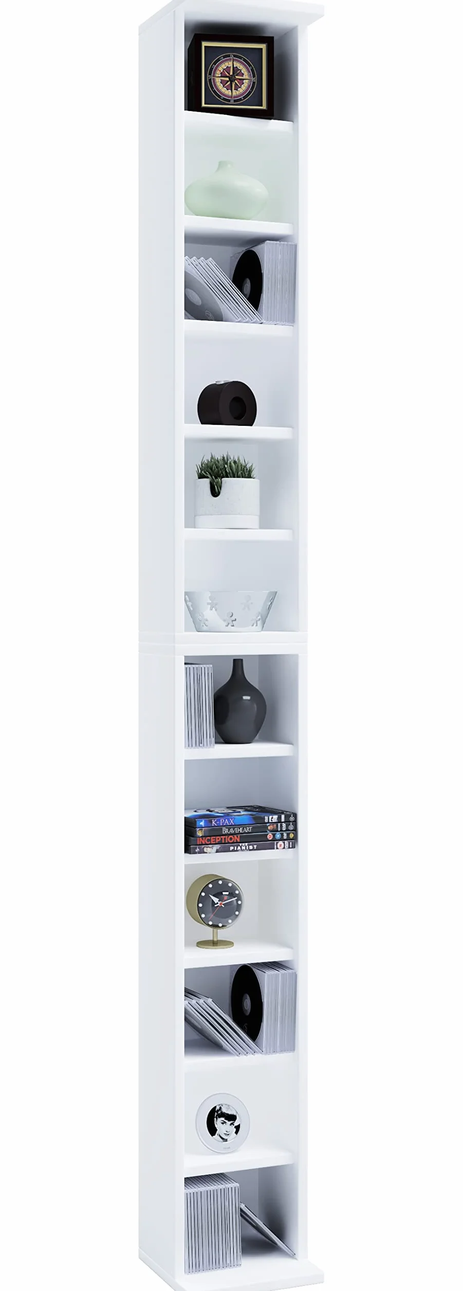 VCM 24005 Programma Componibile Bigol, per 204 CD, Bianco