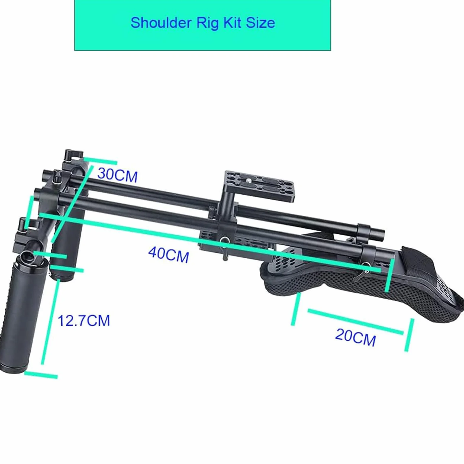 NICEYRIG di supporto per macchina fotografica e videocamera, supporto per piastra di base