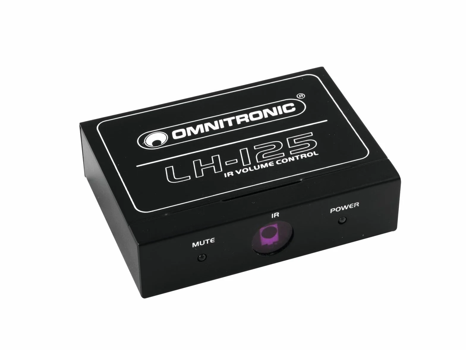 Omnitronic Telecomando Stereo LH-125 IR Regolatore Batteria Alcalina