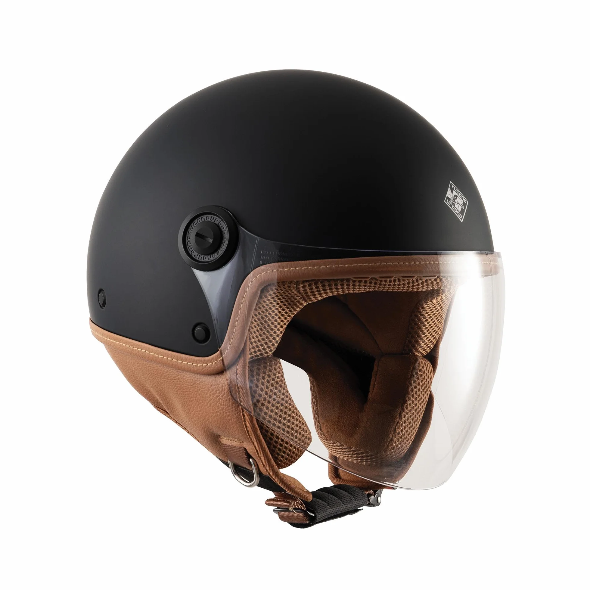 TUCANO URBANO C1000N4 Casco jet nero opaco intenso