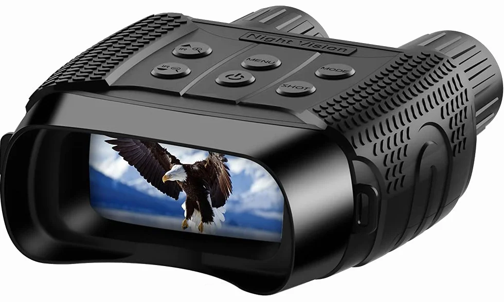 Levenhuk Halo 13x Visore Notturno Binoculare Digitale, Compatto e Portatile, Con Schermo LCD e Funzione Di Cattura Foto e Video