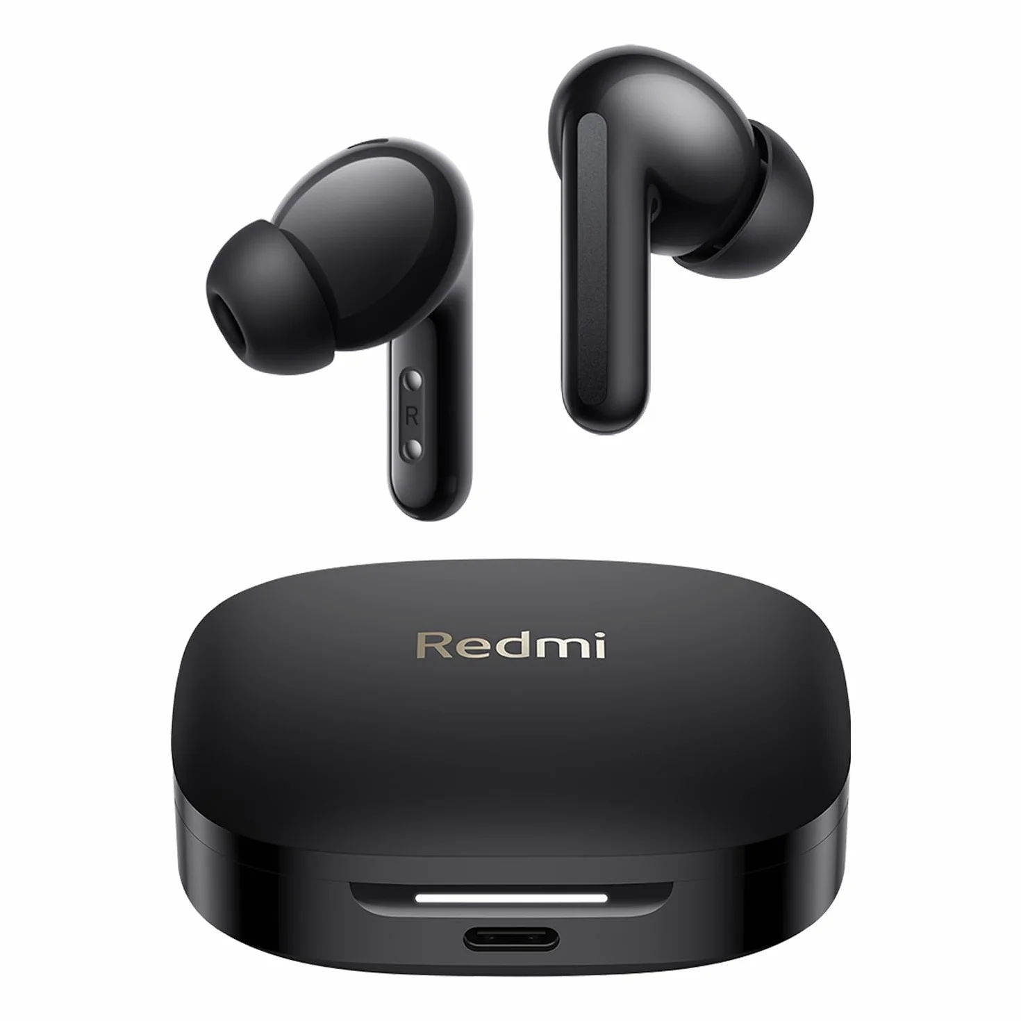 XIAOMI Redmi Buds 6 Auricolari Wireless Bluetooth In-Ear, Cancellazione Attiva del Rumore 49dB, Driver Dual, IP54, Nero