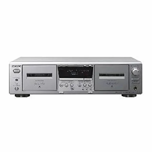Sony TC-WE475-S Lettore Cassette, Doppio, Colore: Argento