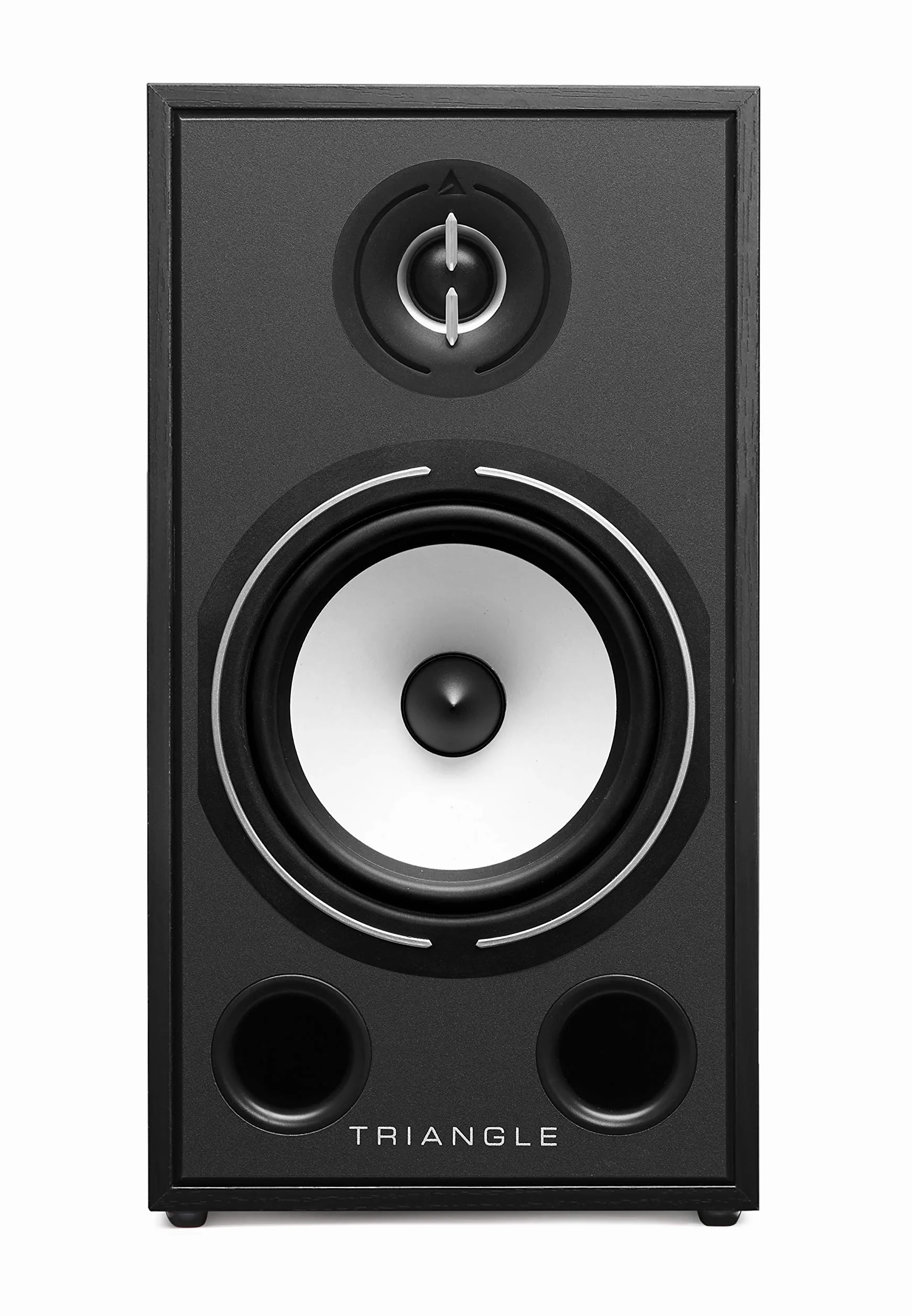 Triangle - Diffusore da scaffale Hi-Fi BOREA BR03 - Potenza Ammissibile 100W - Sensibilità 90 dB/W/m – Versatile per Musica e Home Cinema - 206 x 380 x 314 mm - Nero (Coppia)