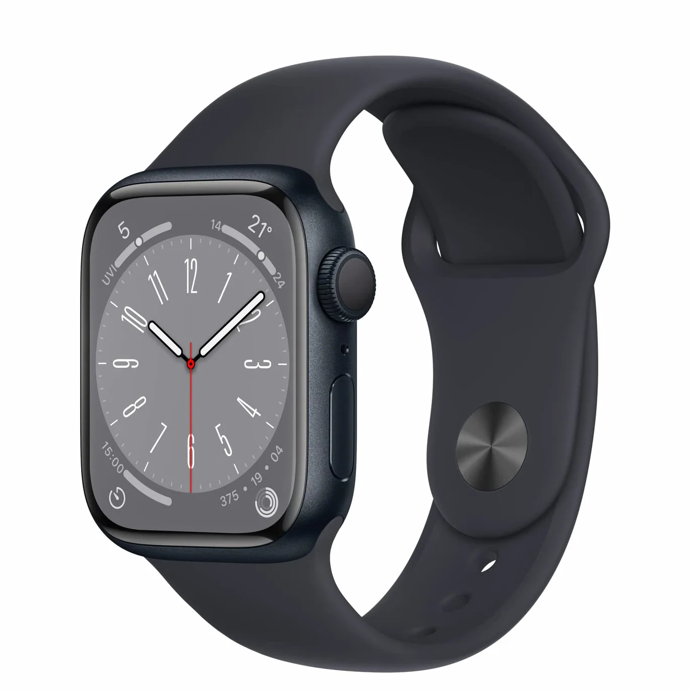 Apple Watch Series 8 GPS 41mm Cassa Alluminio Mezzanotte Cinturino Sport Ricondizionato